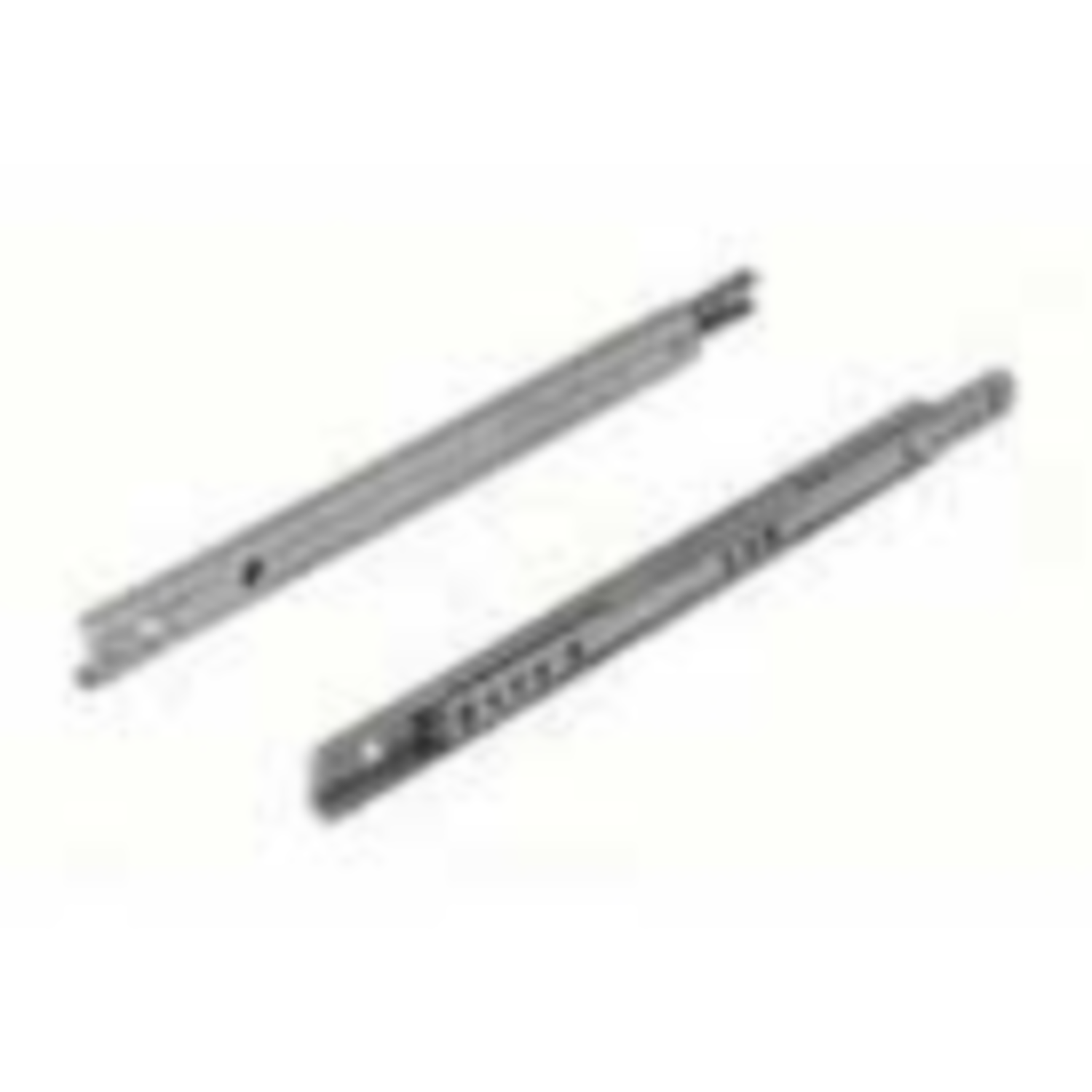 Coulisse a billes avec rainure 17mm 251/246mm 10kg  