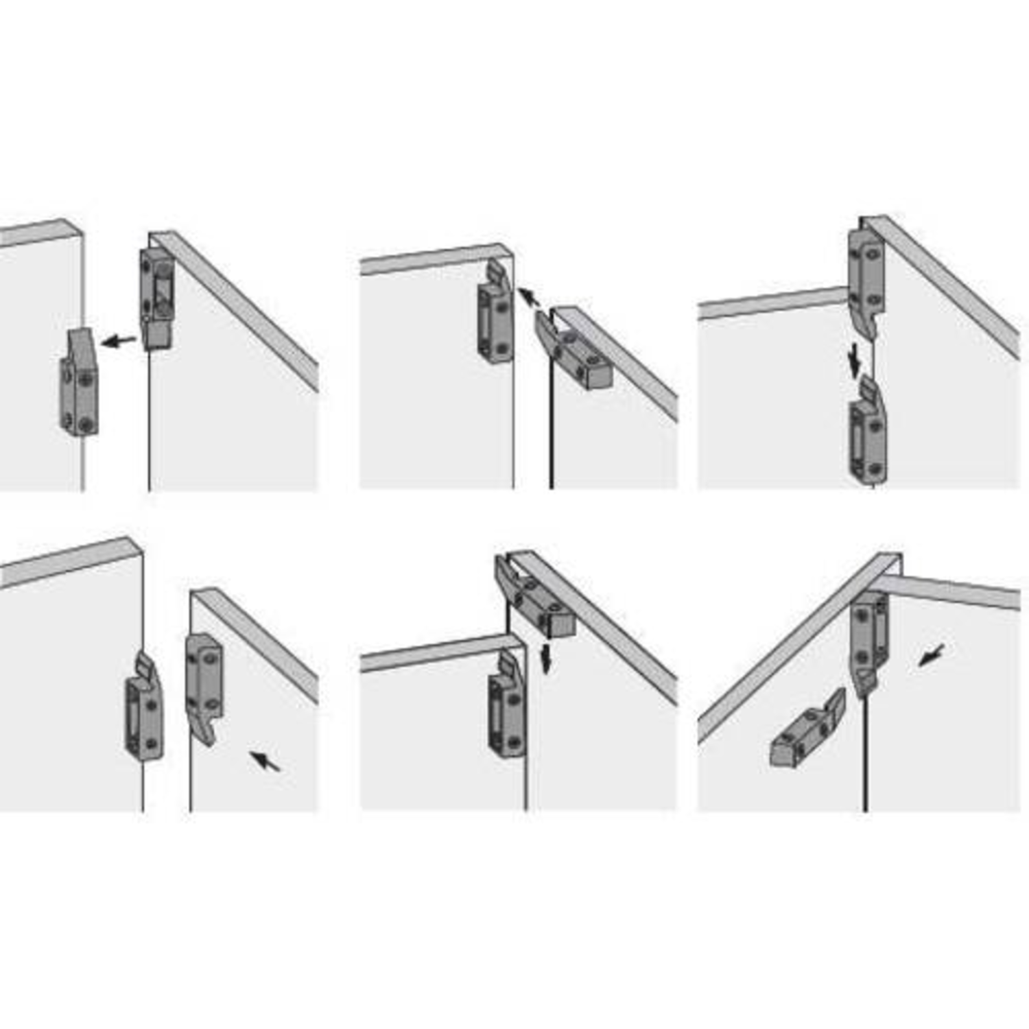 Ferrures Multi-Clip