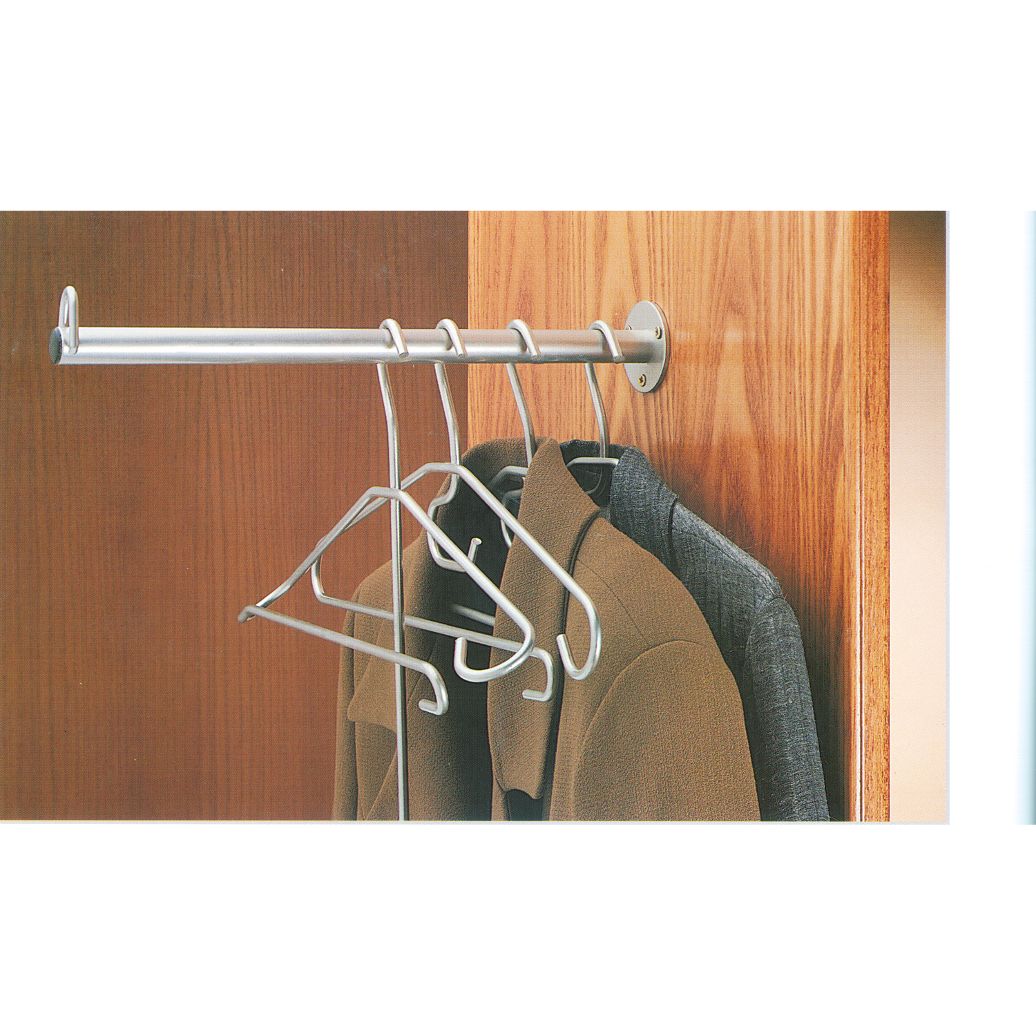Barre latérale fixe 30cm moka 