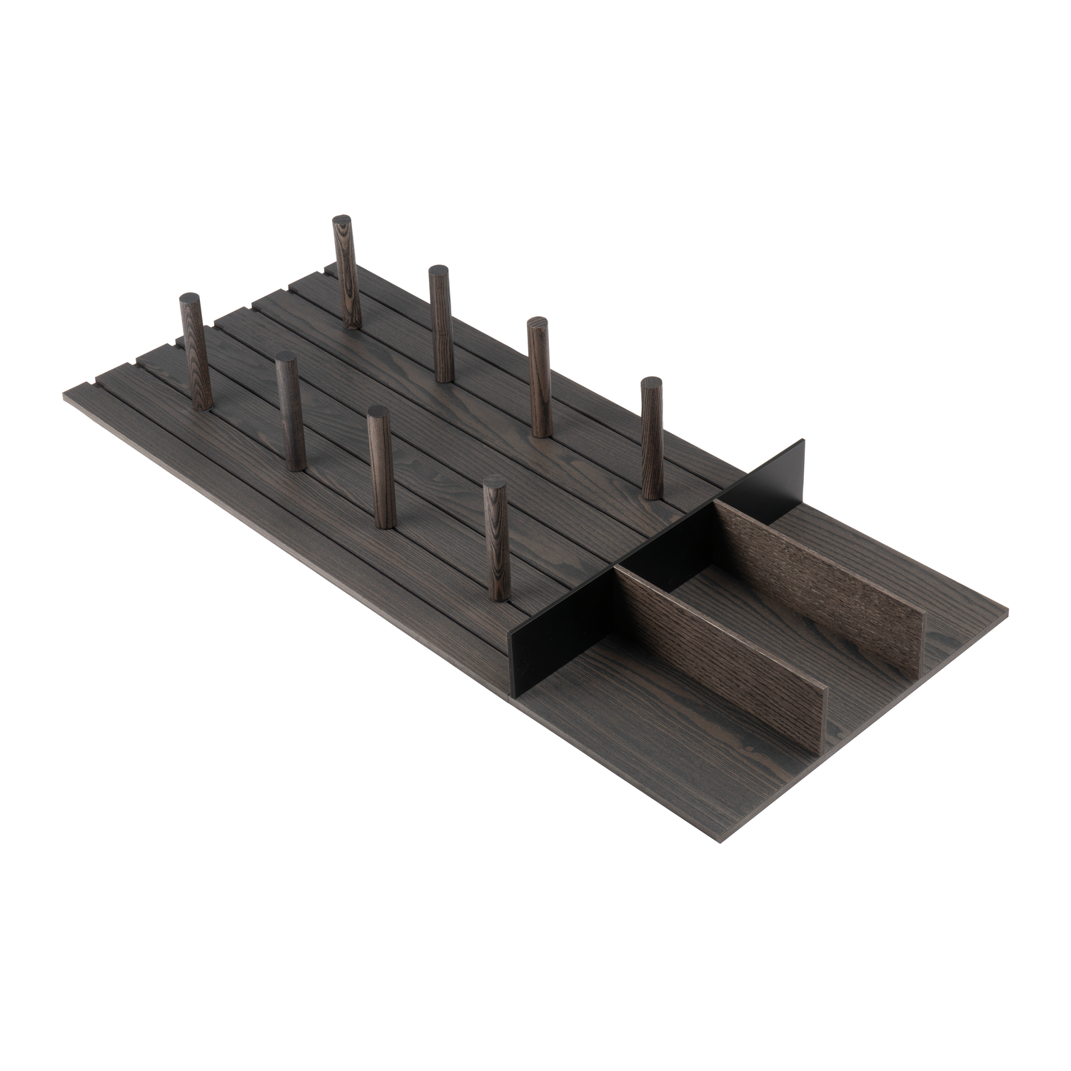 Filo tiroir supp assiettes+ séparateur V4 120 noir 