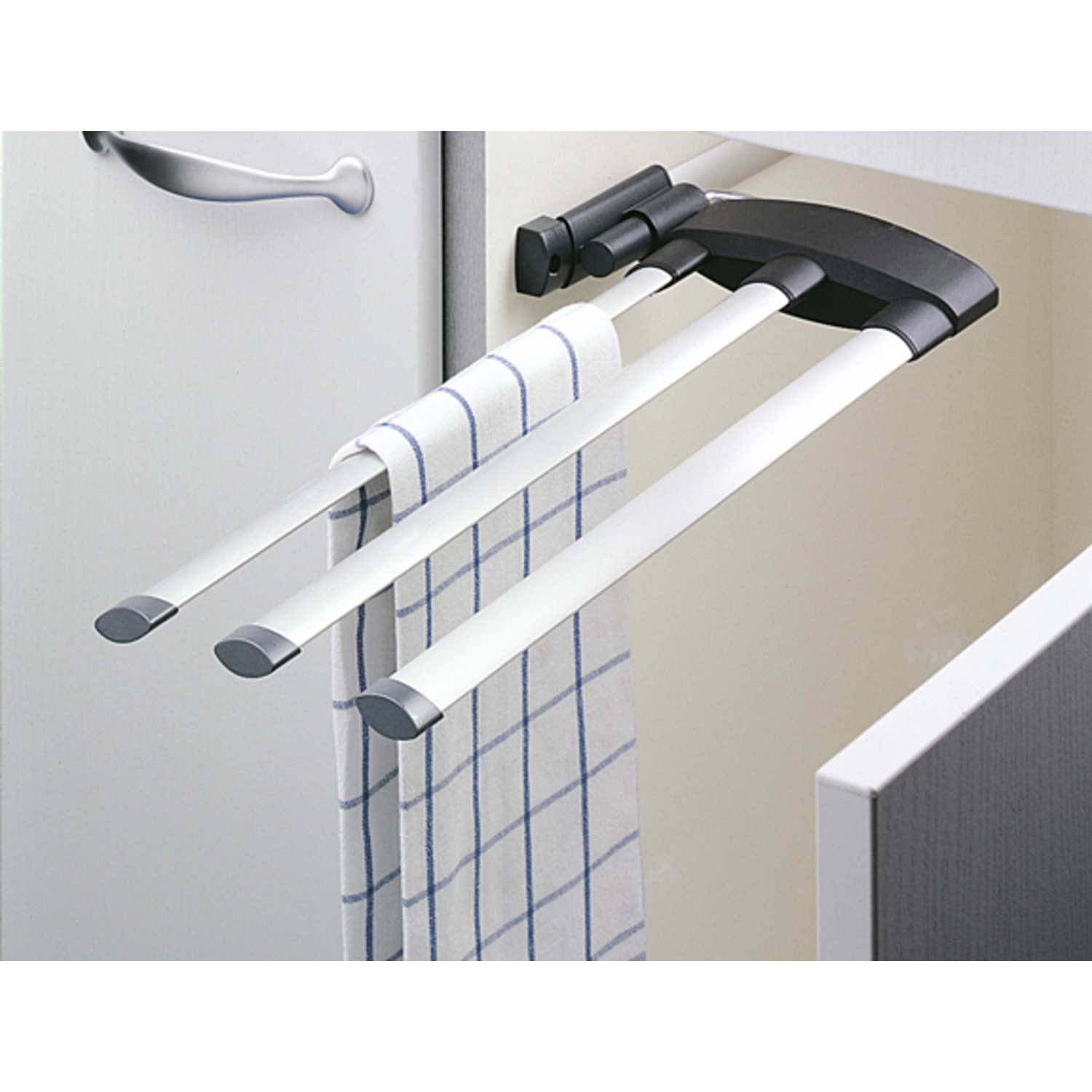 Hailo secco alu line porte-serviette 3 bras  