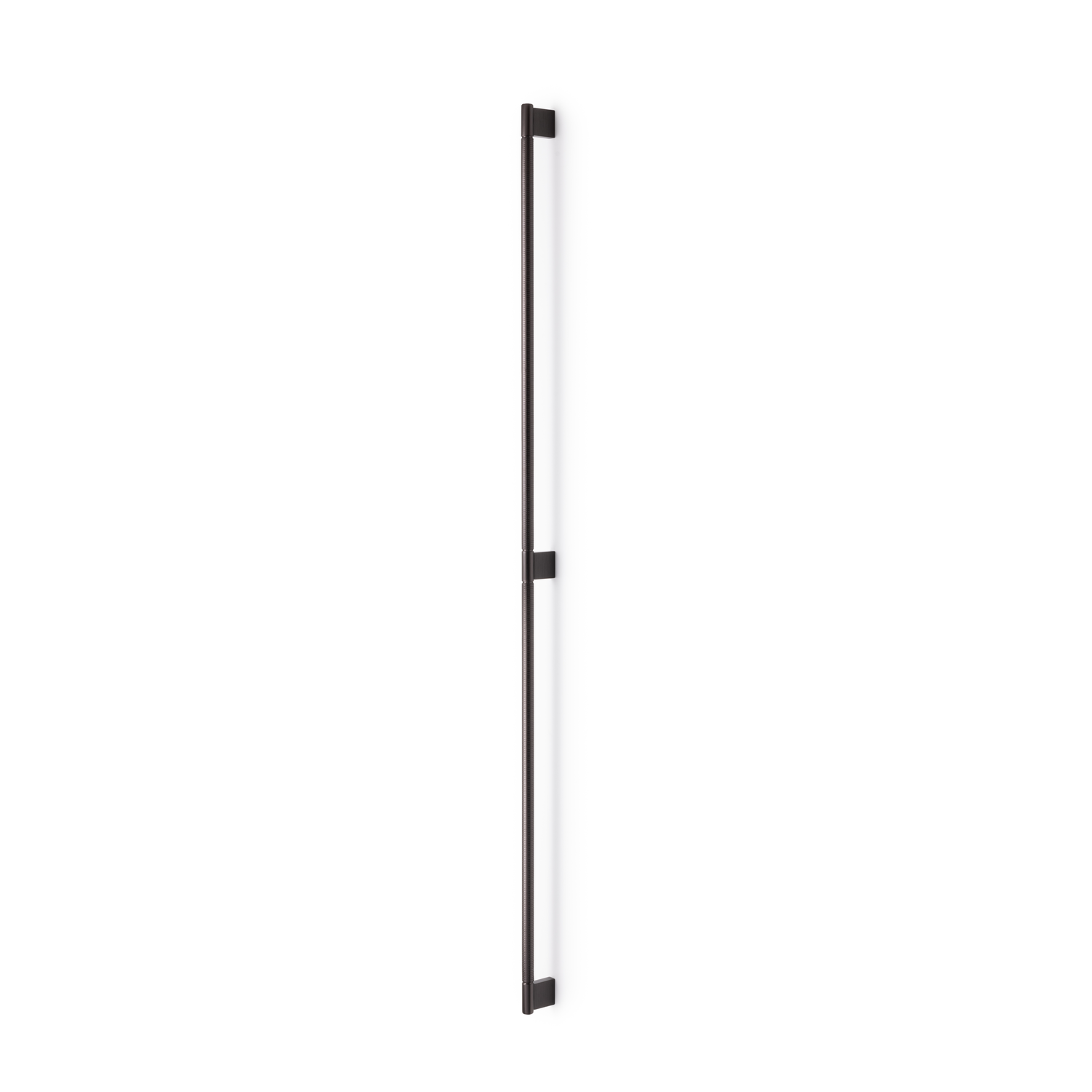Greep POINT BA960-480 L996 aluminium geborsteld zwart
