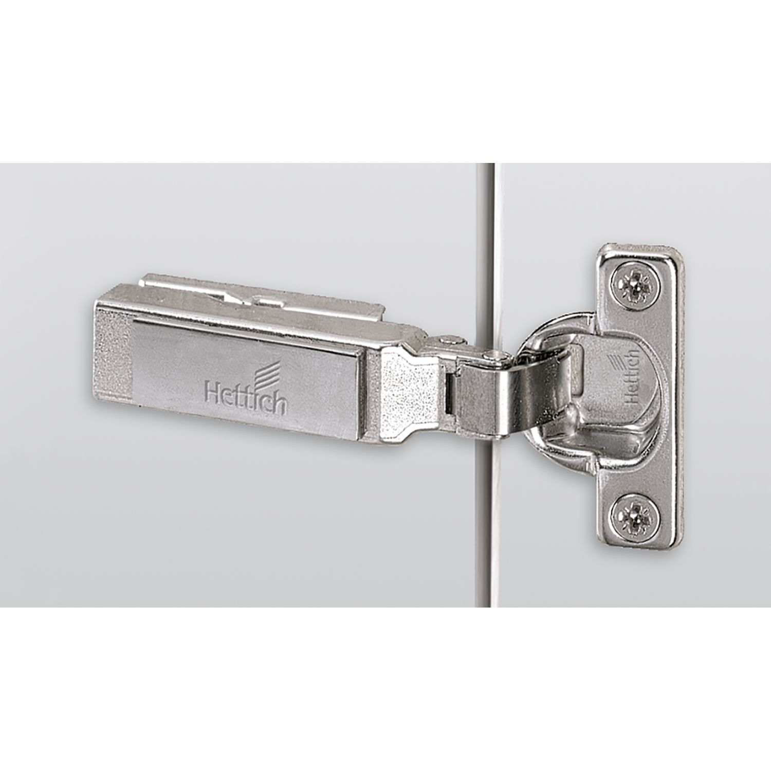 Charnière Intermat pour porte à cadre en bois (Intermat 9924), rentrant, Angle d'ouverture  95°, TH-schéma de perçage 38 x 8 mm, à visser (-)