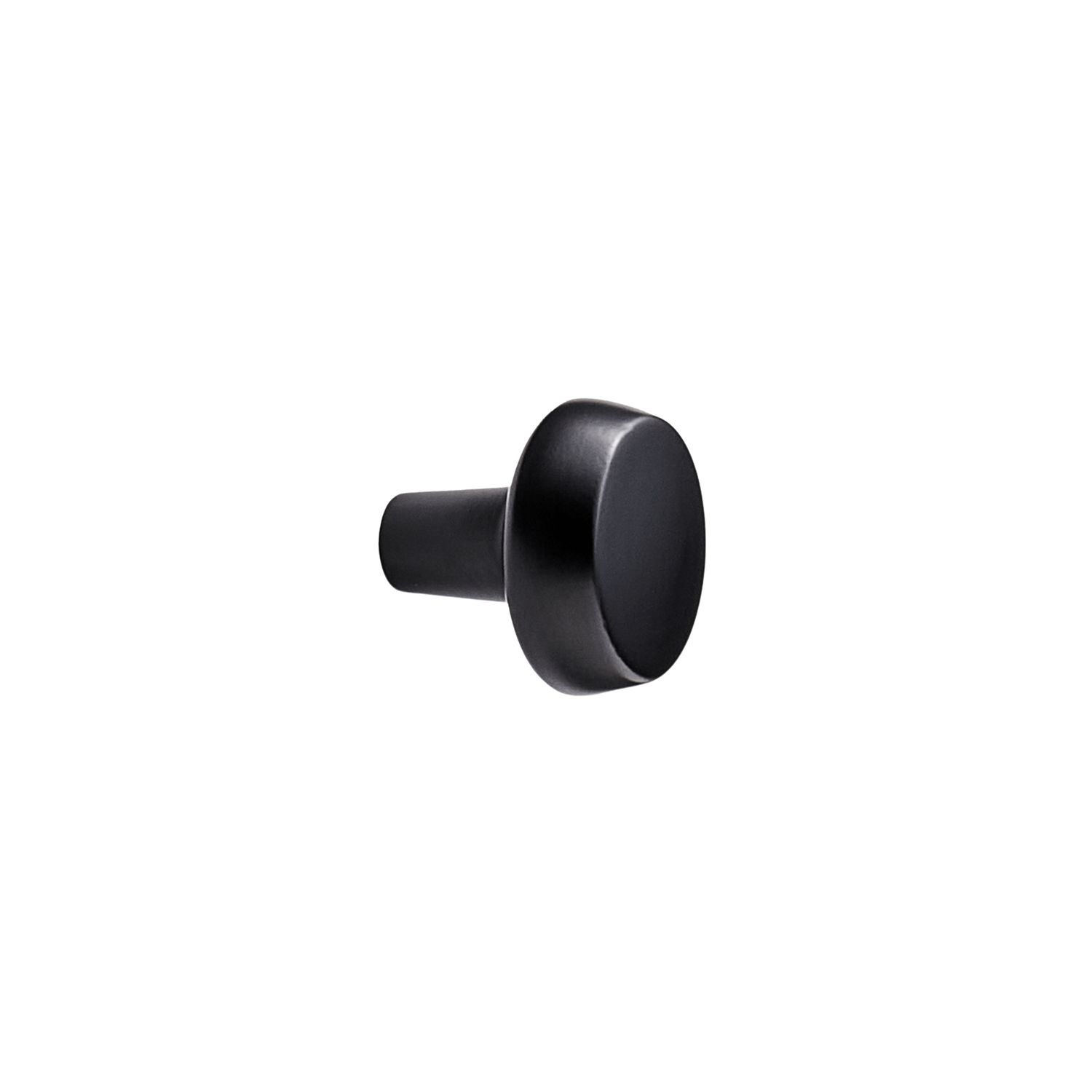Knop AUTUMN Ø28 H27 zamak mat zwart