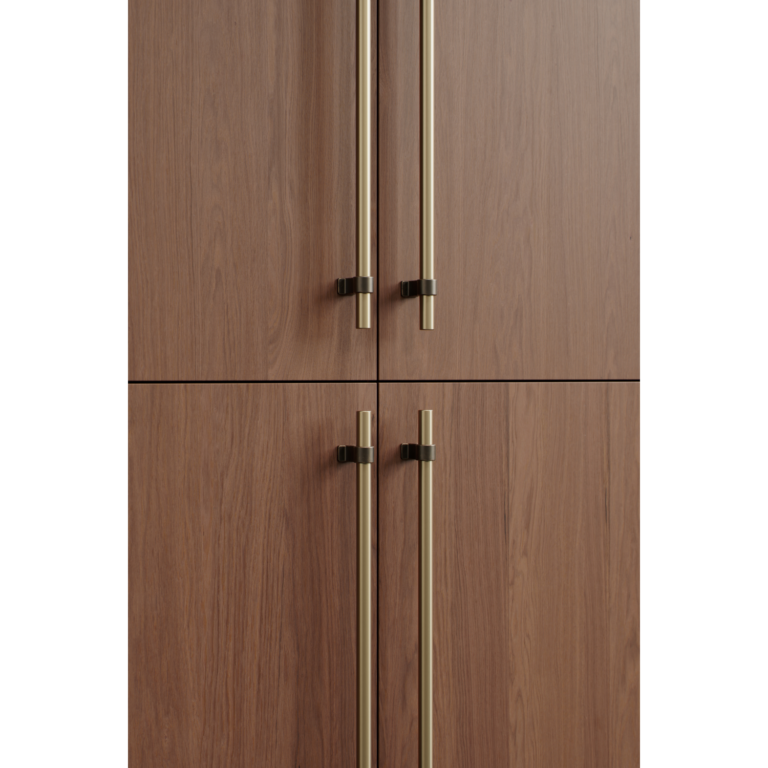 Poignée bond ea320 l410 brun antique/or brossé 