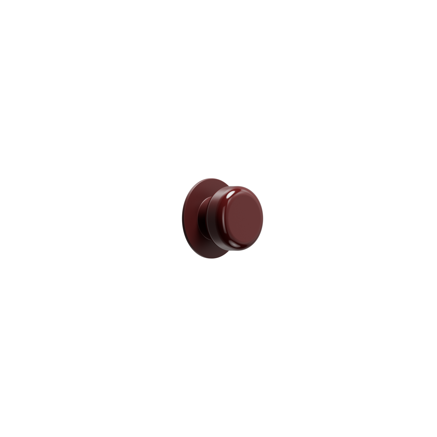 Bouton COLETTE EA16 zamac rouge 