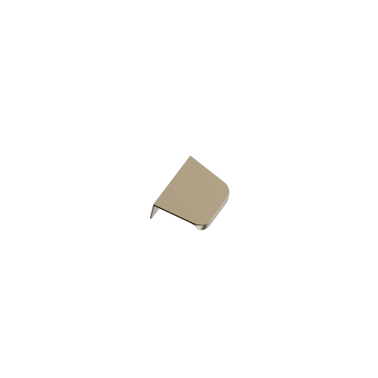 Greep comet ba32 l50 alu mat goud