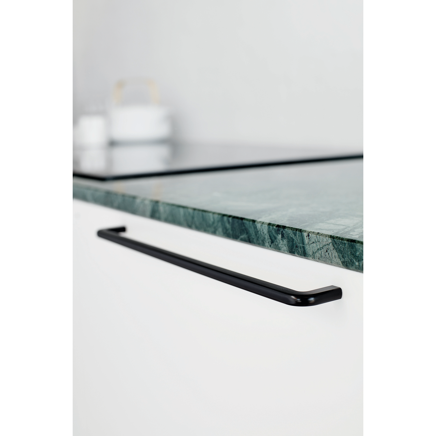 Greep compact ba320 l332 zamak mat zwart
