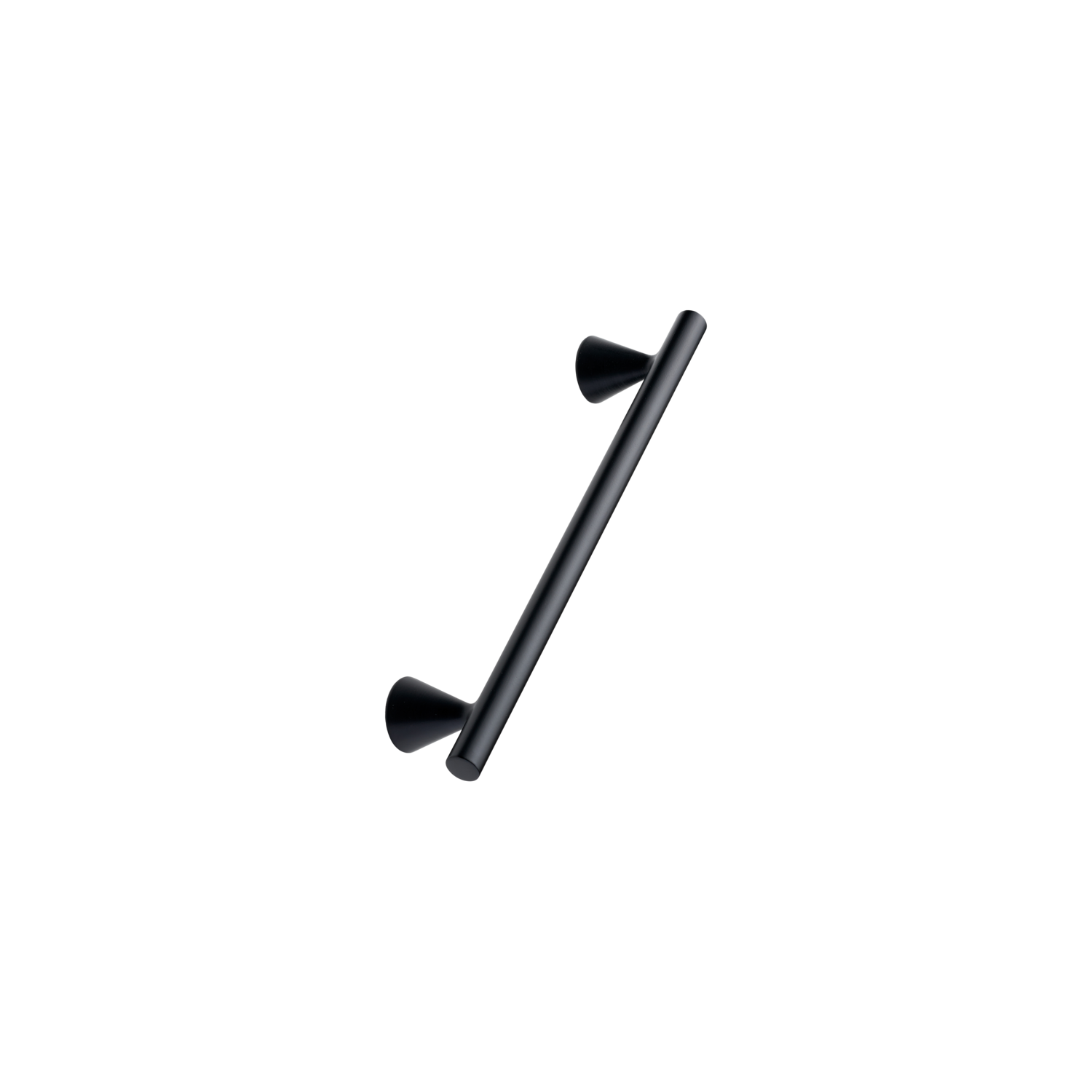 Greep Delta ba160 l204 zamak mat zwart