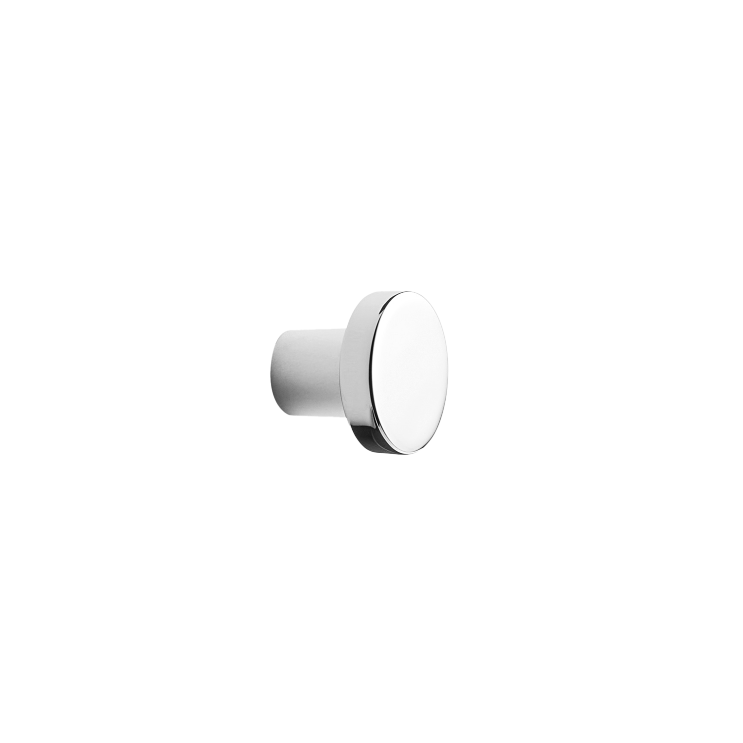Bouton DOT Ø30 H26 zamac chrome 