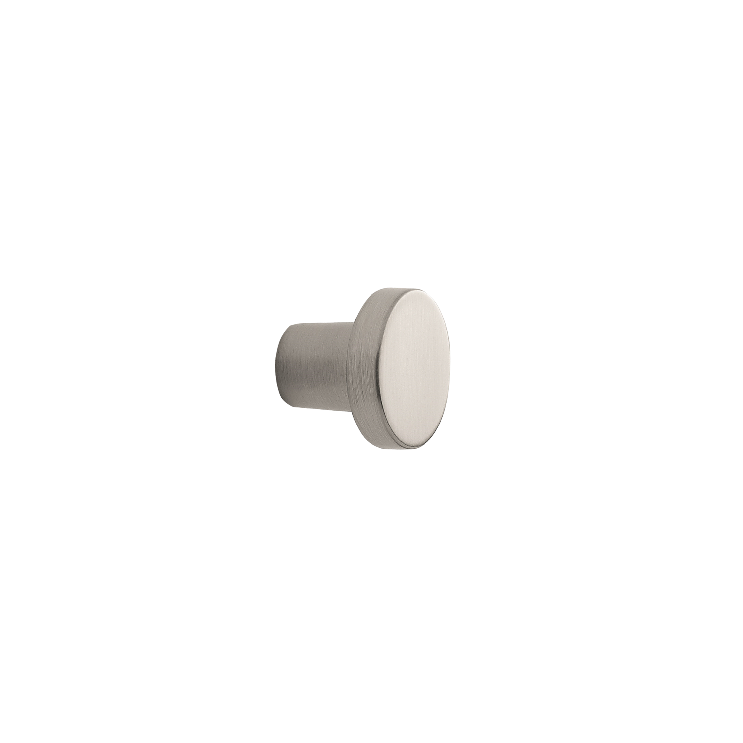 Bouton DOT Ø30 H26 zamac look inox 