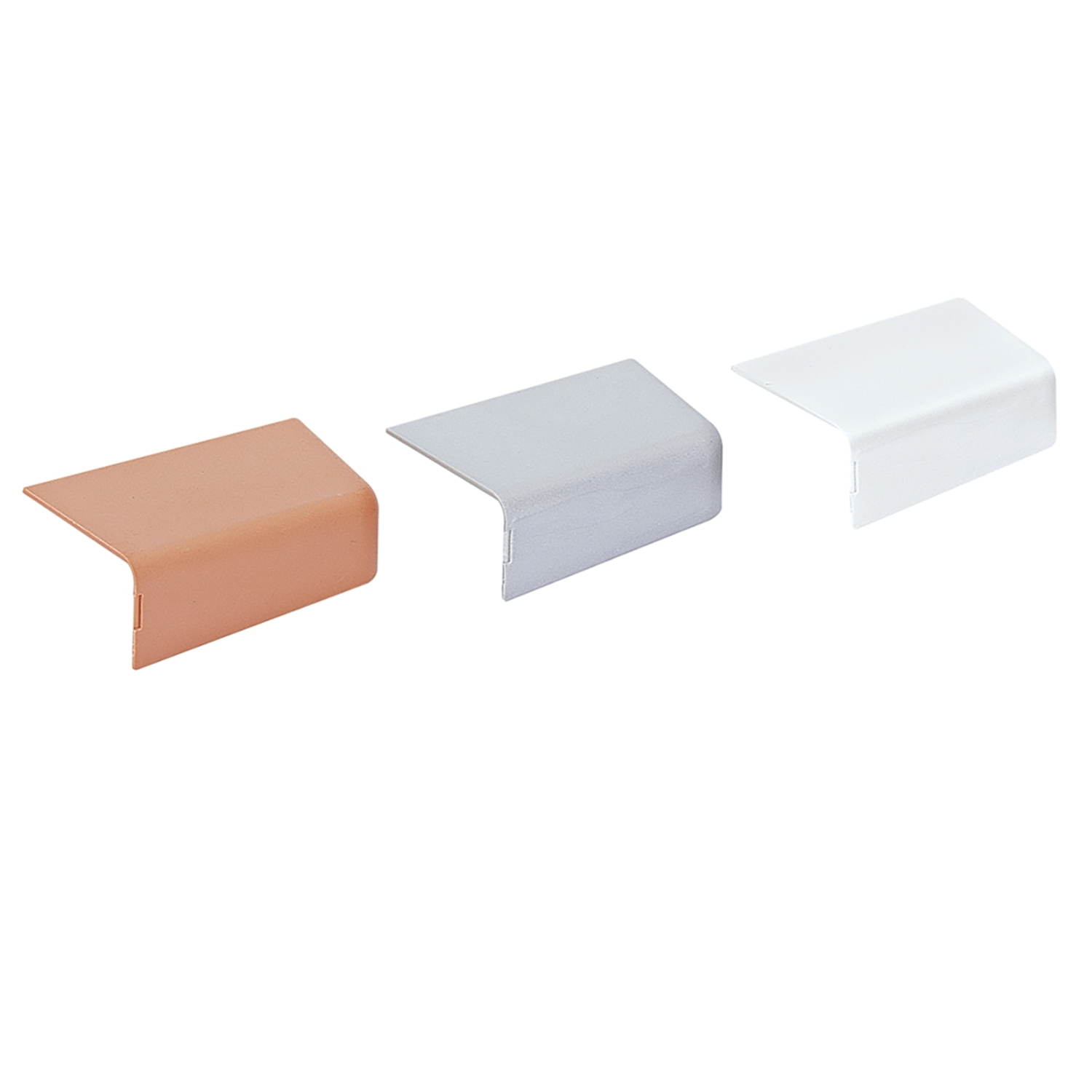 Afdekkappen voor SAH 130 / SAH 131, zilver, Set