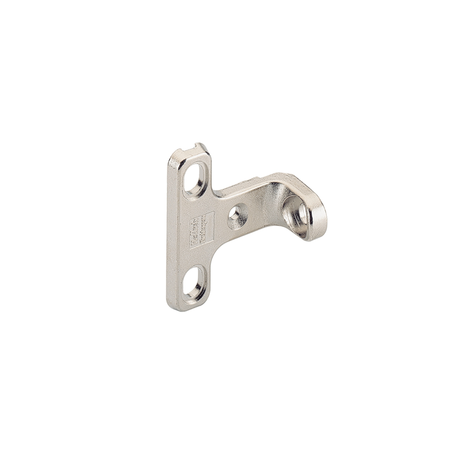 Raccord de paroi arrière RV 7 D, Zamak nickelée