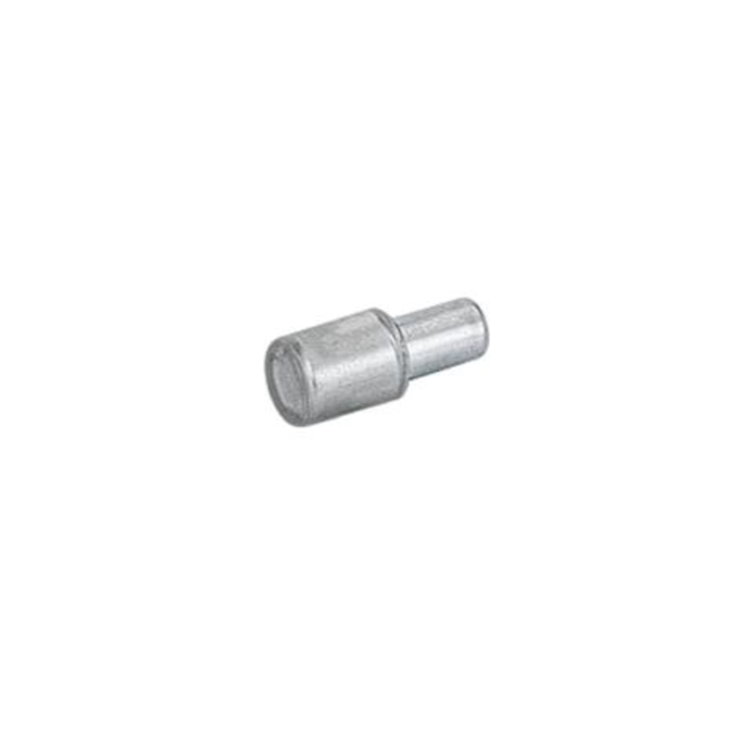 Taquet d'étagère en verreø 5 mm, Acier, Plastique transparent, zingué