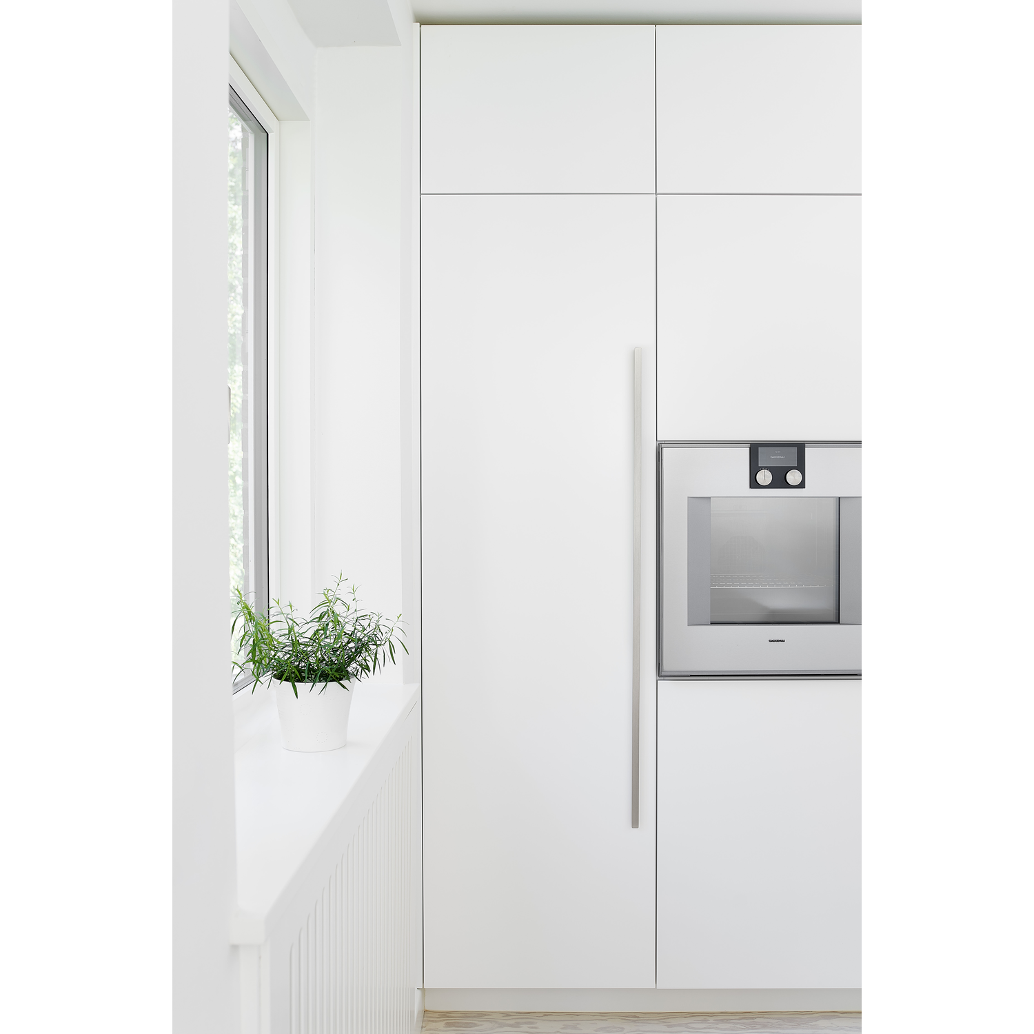 Poignée elan ea1088 l1200 alu look inox 