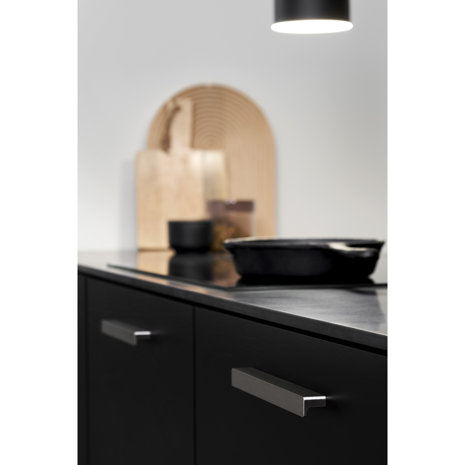 Poignée elan ea160 l200 alu look inox 