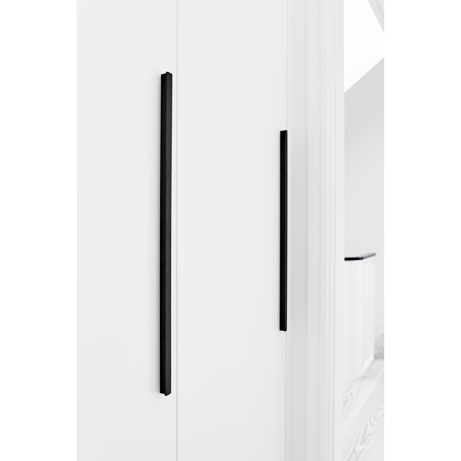 Poignée elan ea1088 l1200 alu brossé noir mat 