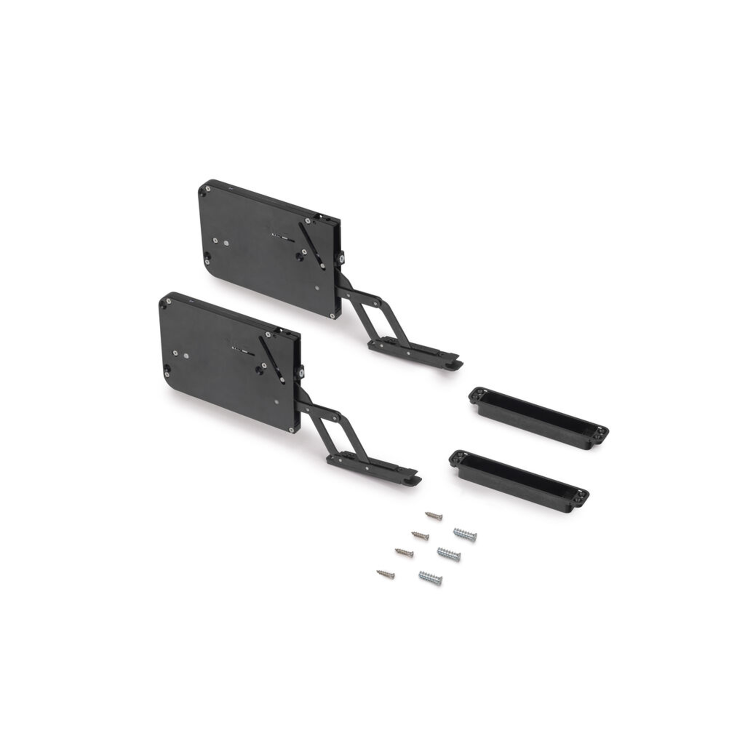 Unico set compas d'abat ressort type 2 noir nickel 