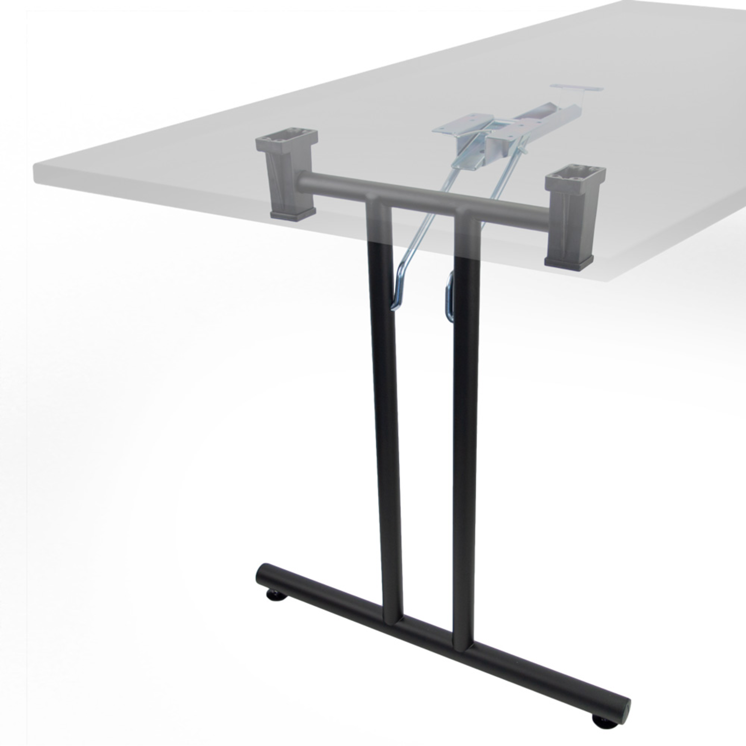 Pietement de table foldix-t noir  