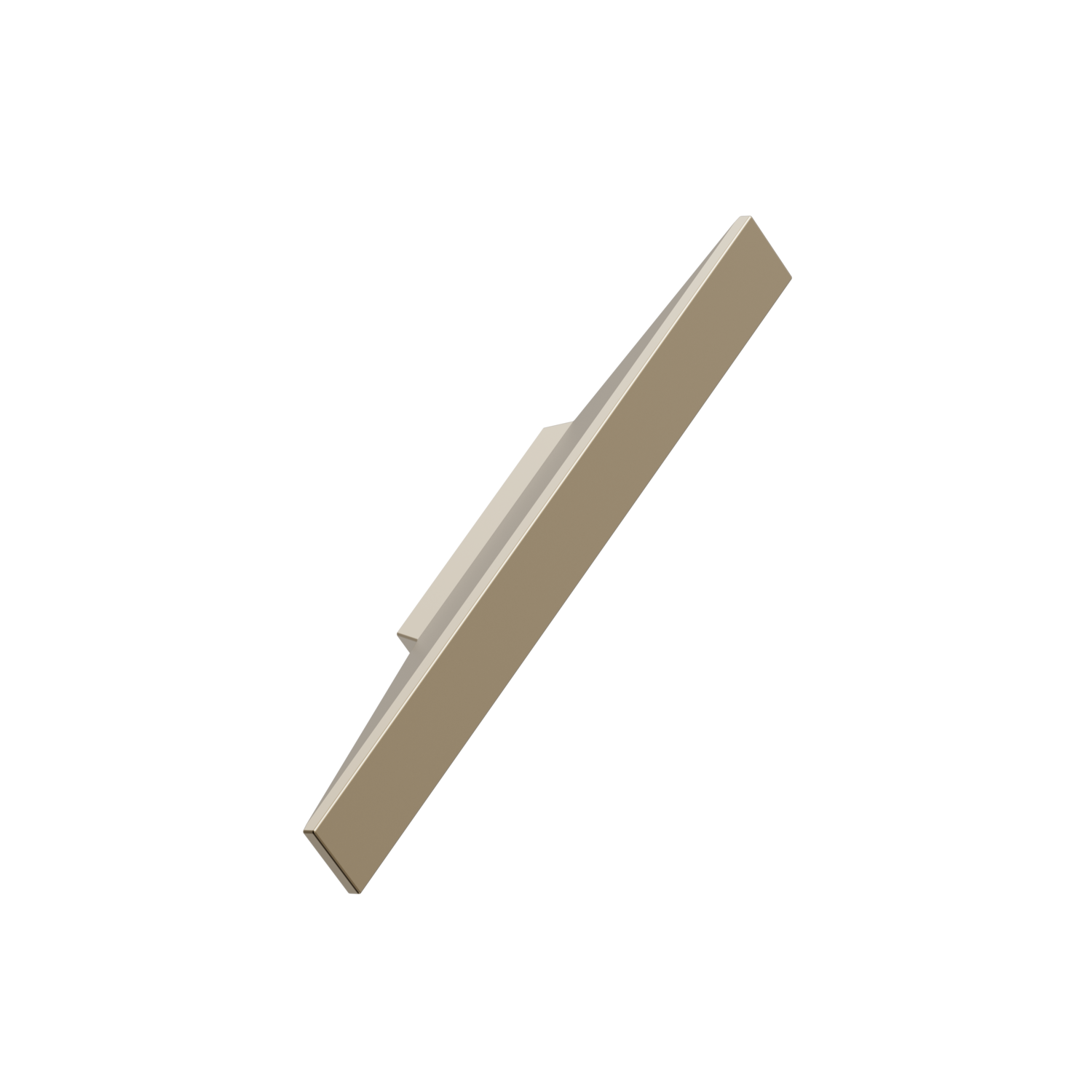 Greep facet ba32 l156 alu mat goud