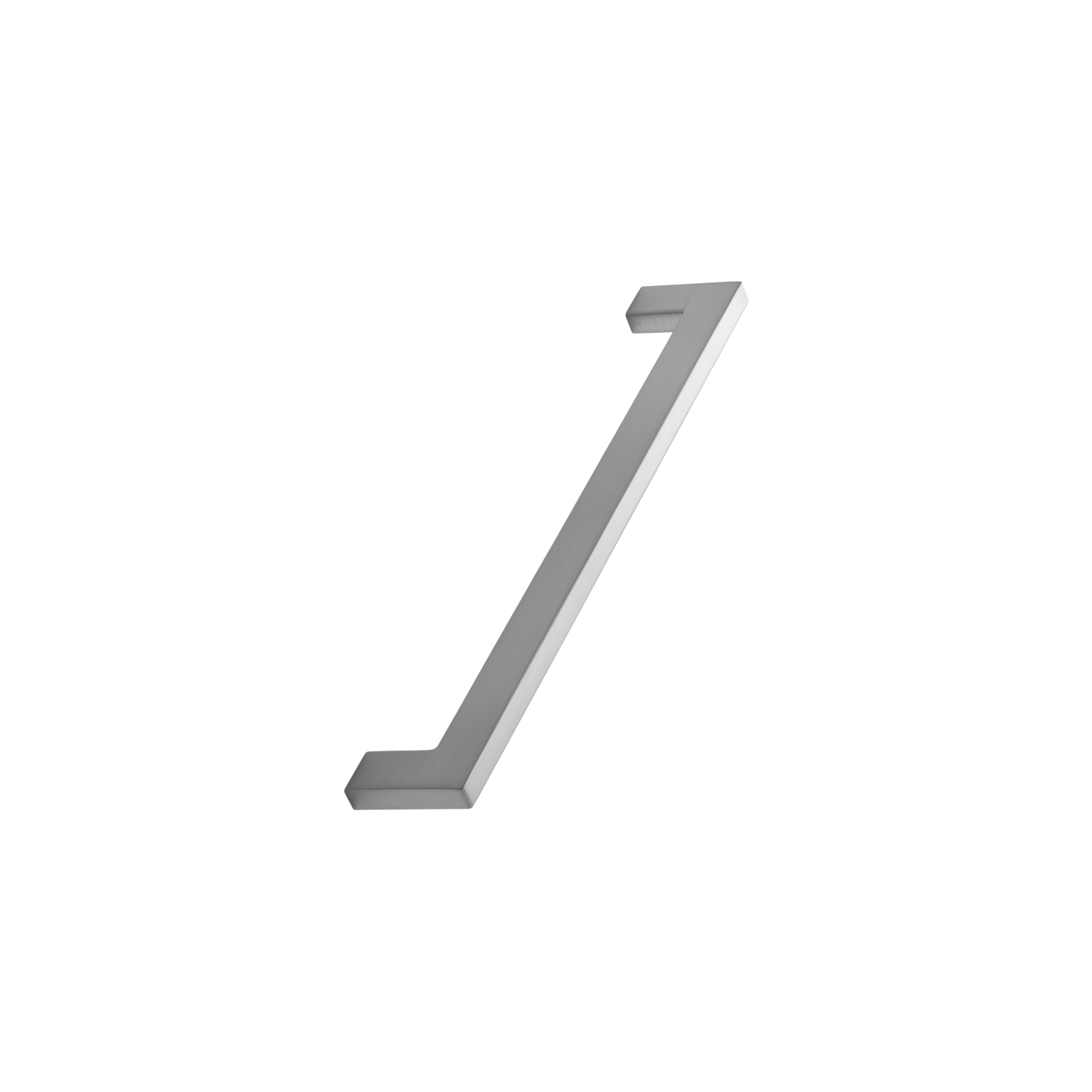 Poignée flat ea192 l206 zamac look inox 