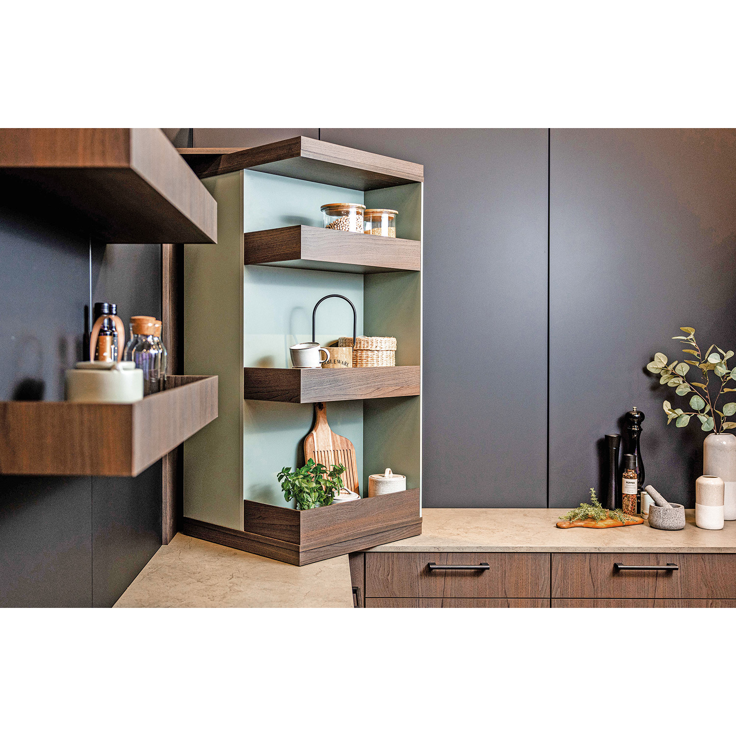 FurnSpin M met Silent System, installatiepositie links