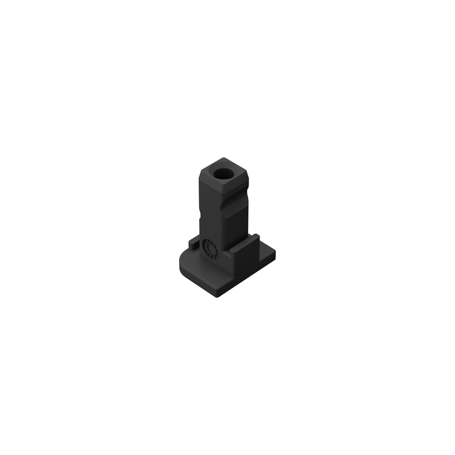 Adaptateurs pour le couvre-ferrure,  noir mat