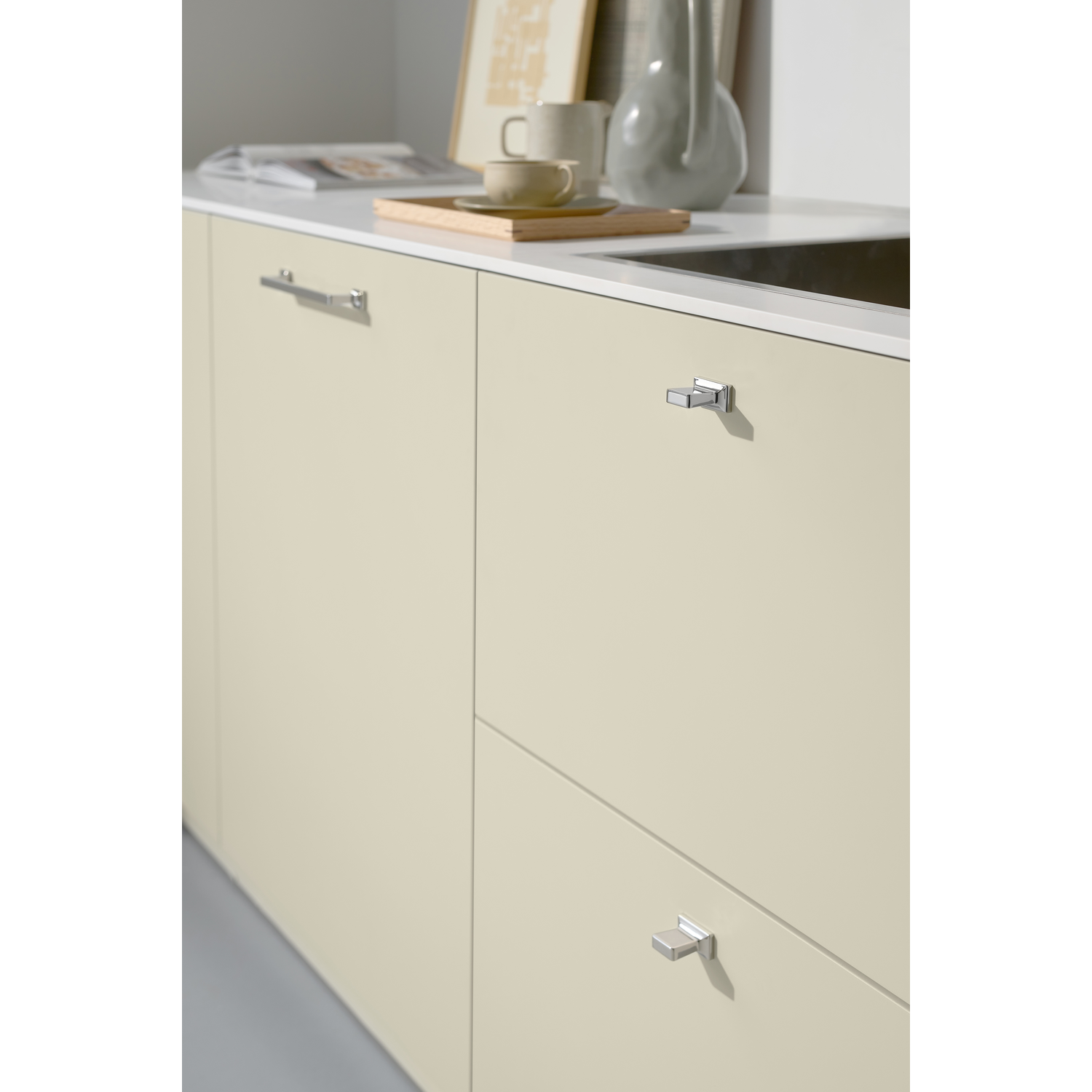 Bouton heritage ea16 l36 zamac nickel 