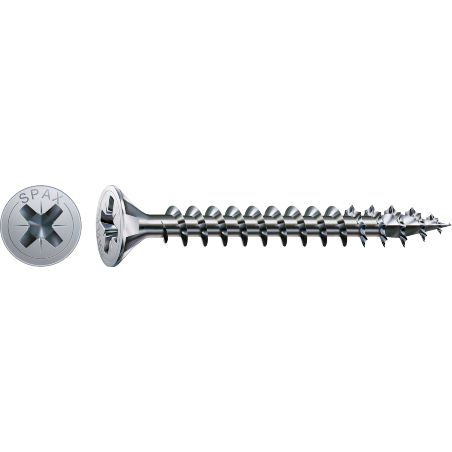 Vis à bois SPAX-S TP Pozidrive avec tête fraisée 3.5 x 15