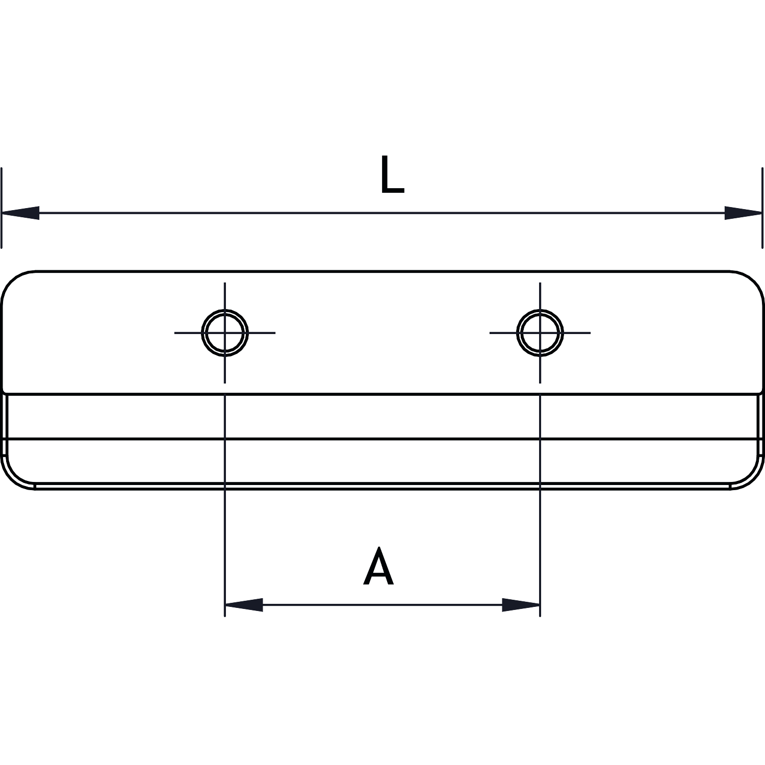 Bouton elan ea32 l50 chêne brun foncé 