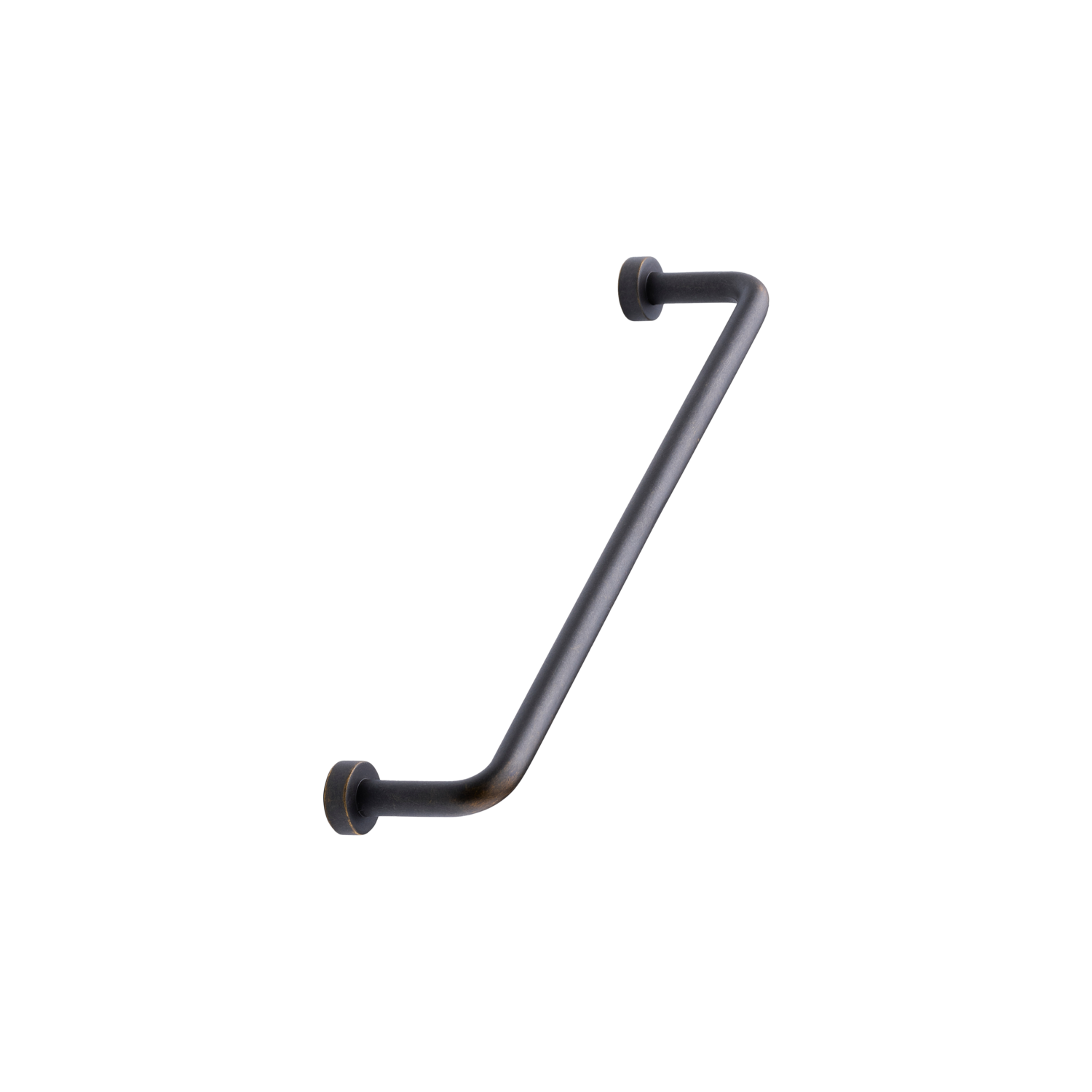 Greep LOUNGE BA160 L174 zamak antiek bruin