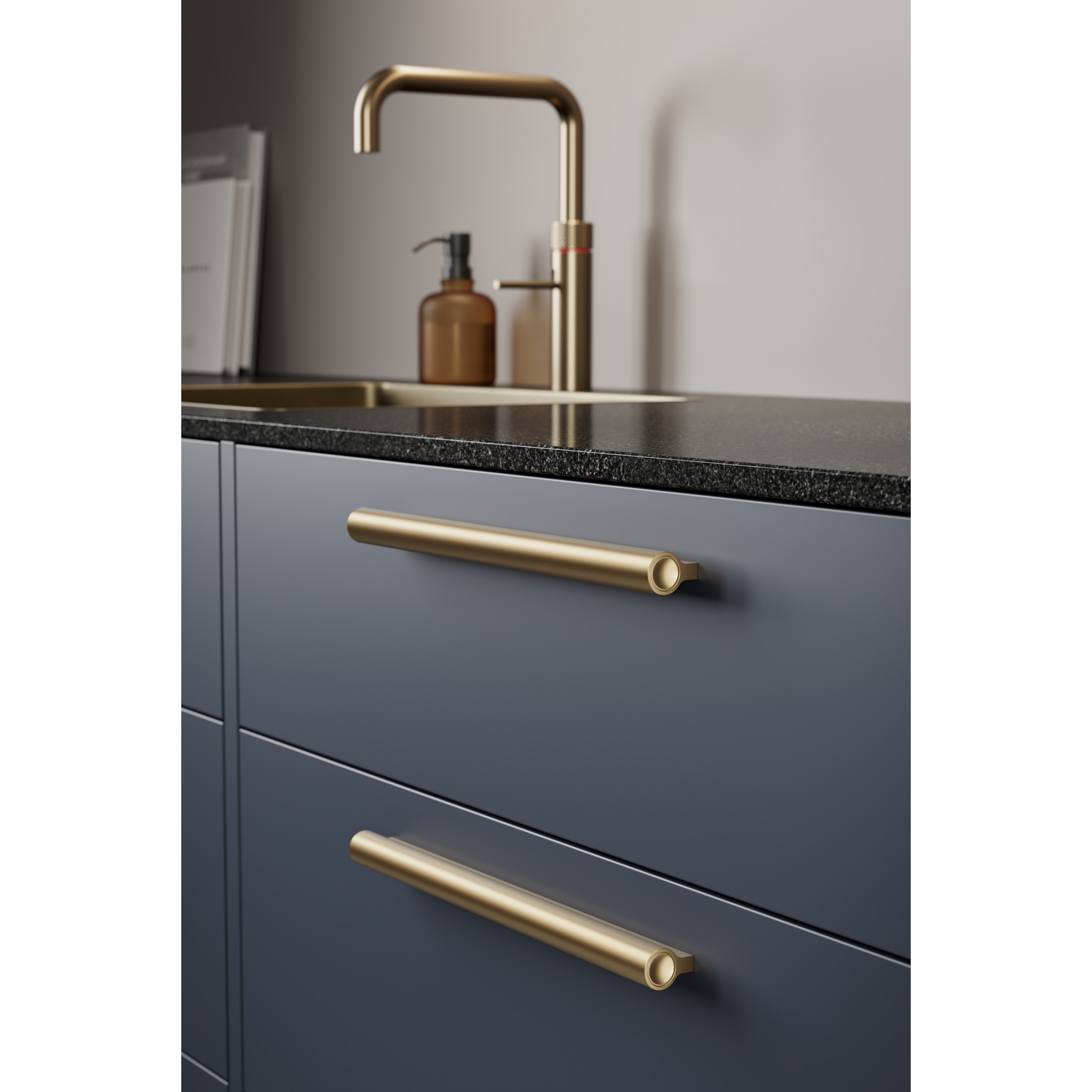 Greep LUCENTE ba224 aluminium mat goud