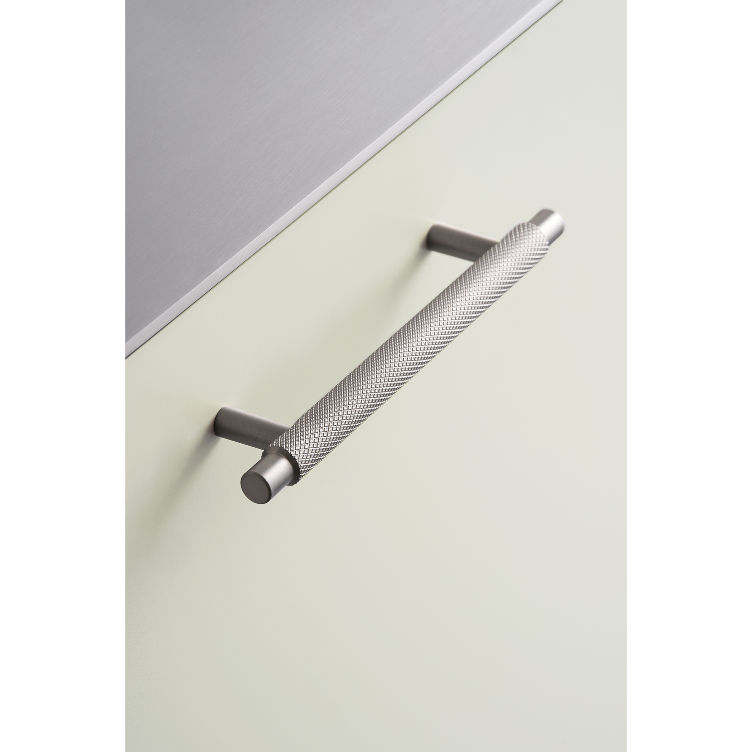 Poignée MANOR EA192 L254 zamac look inox 