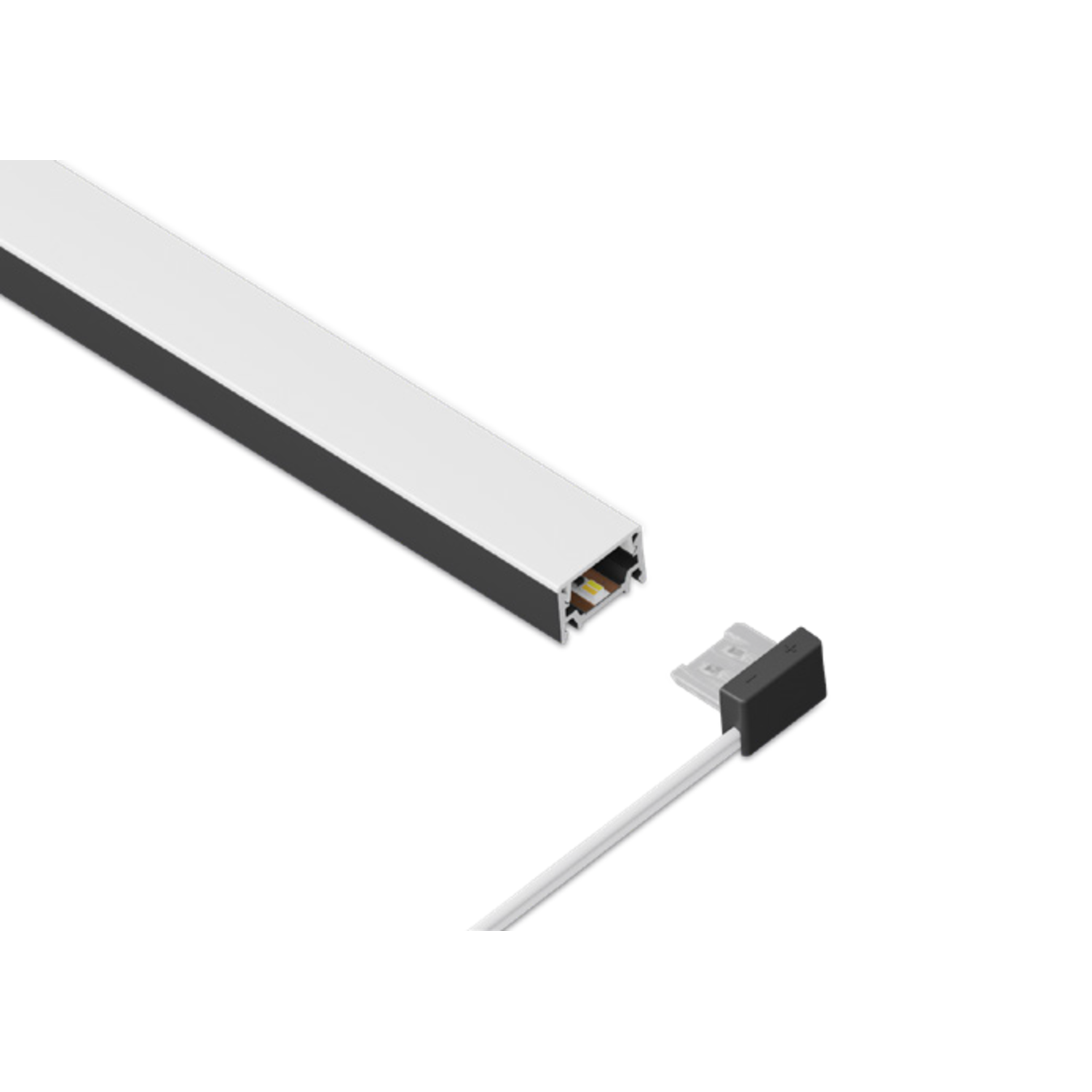 Moove1 aansluitkabel links 24V met eindkap
