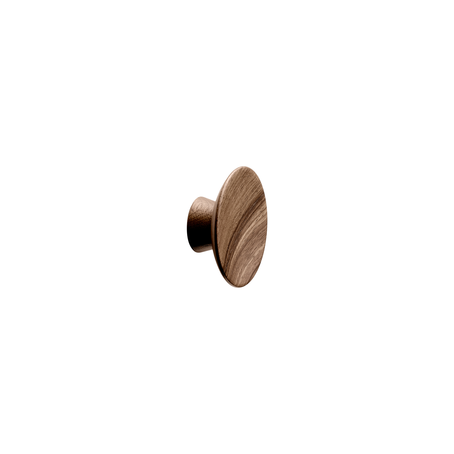 Bouton OLYMPIA Ø50 noyer 