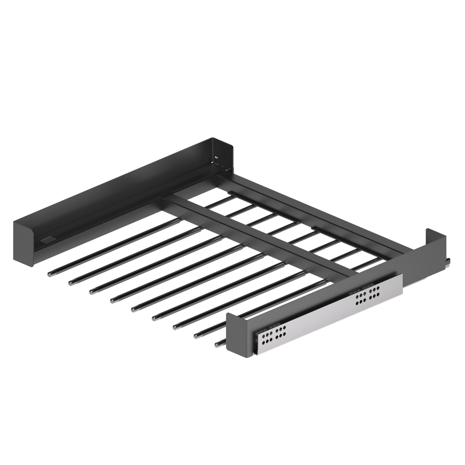 Chic line porte pantalons anthracite l.700-800 p.350mm 
