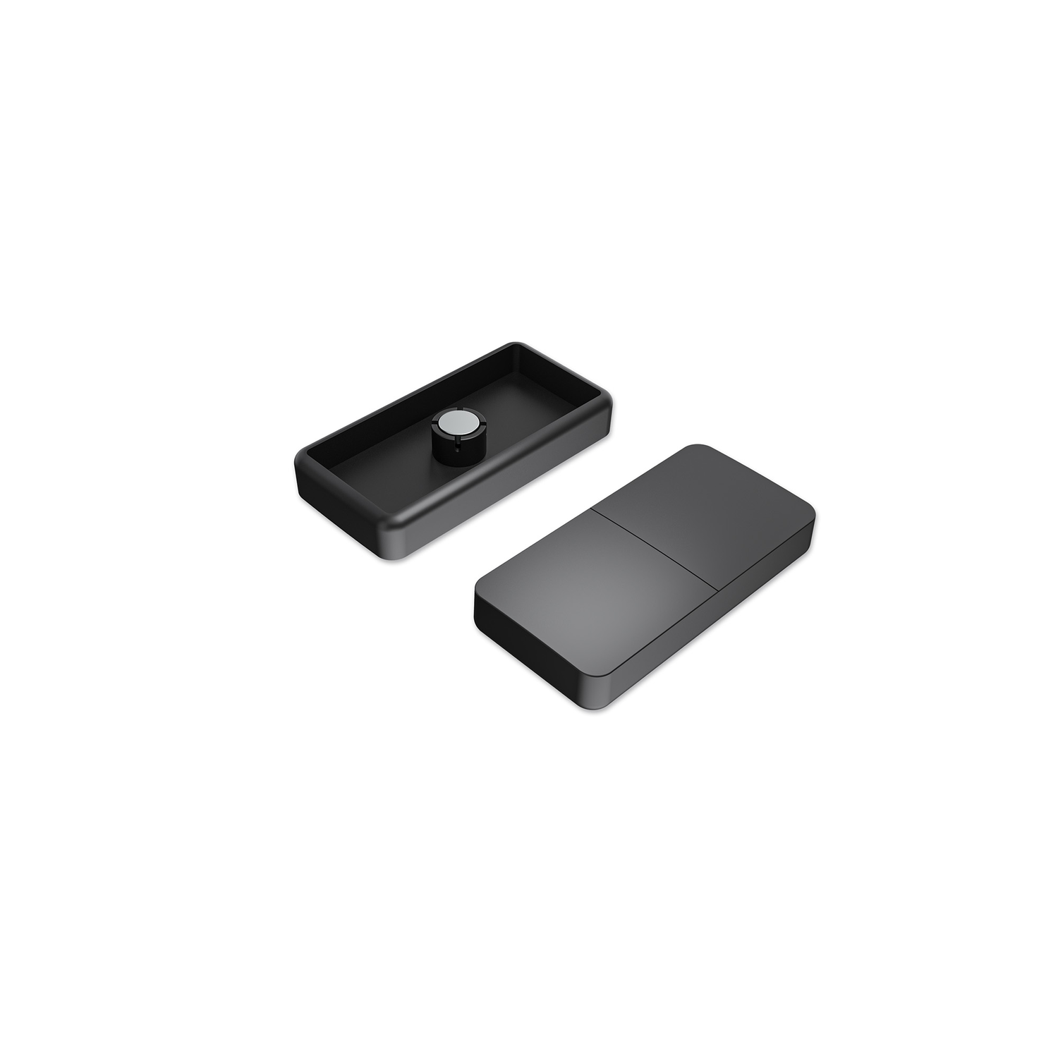 Mec Driver blindcover noir pour support telecomandes 