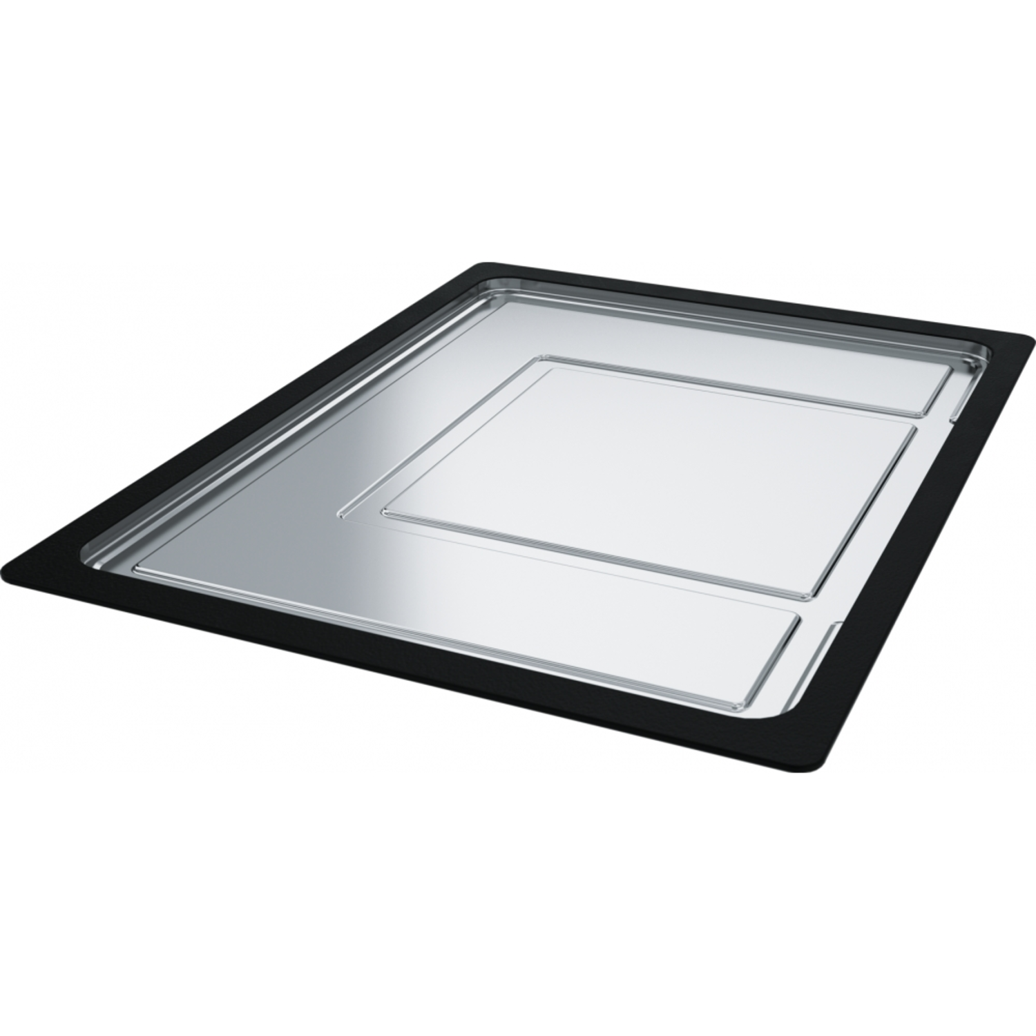 Egouttoir mobile / 326 x 440 x 22 mm / Inox & Synthétique