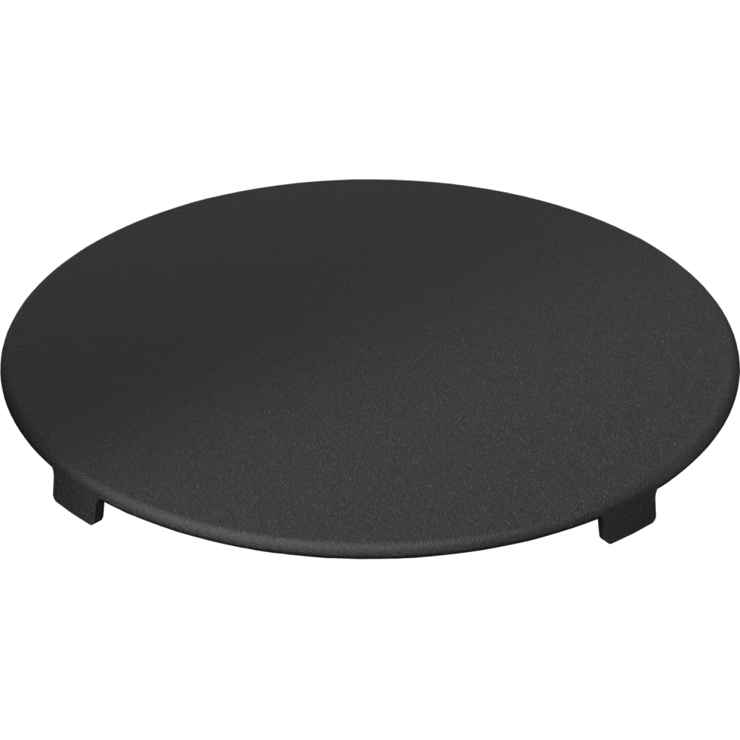 Colorline - Cache-bonde rond / Noir mat