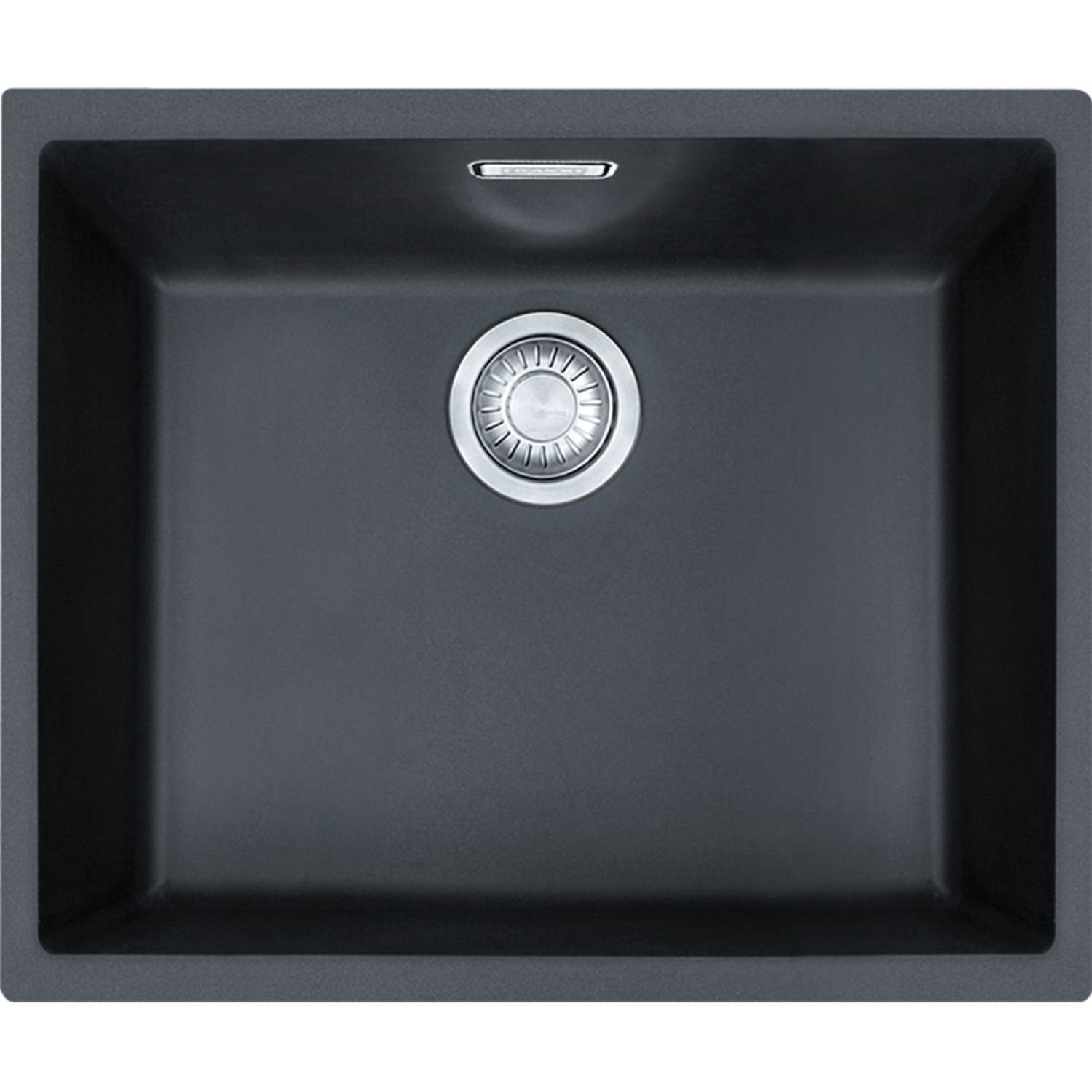 Sirius - Cuve à sous-encastrer / 525 x 440 mm / 1 bassin / Noir