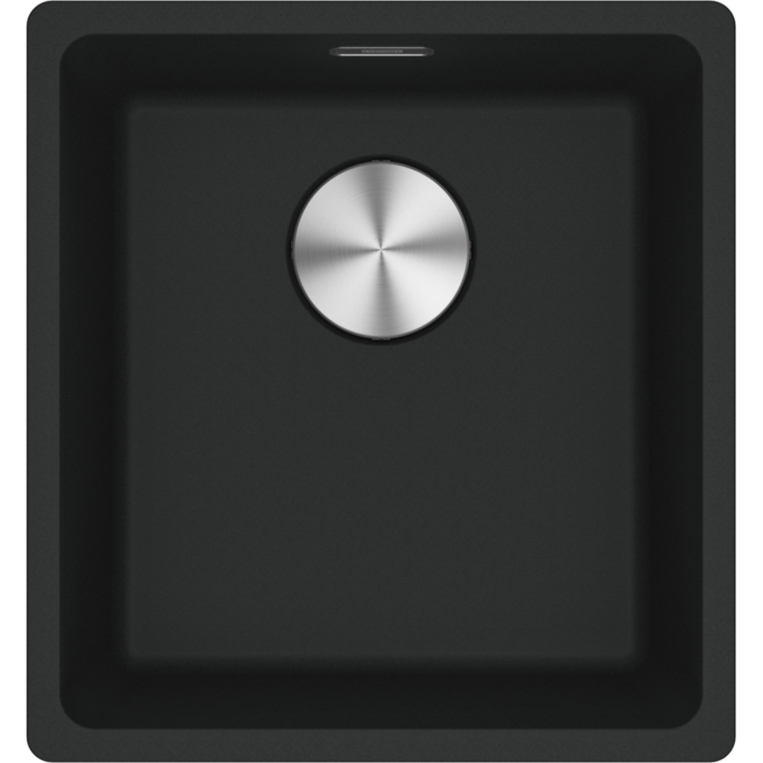 Maris - Vlakbouwspoeltafel / 403 x 433 mm / 1 bak / Zwart Mat