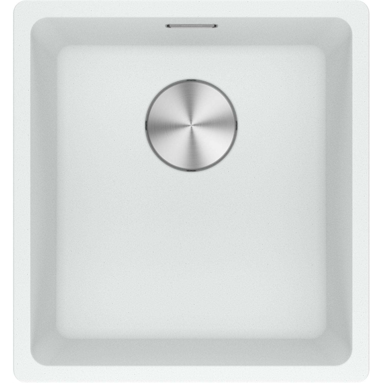 Maris - Vlakbouwspoeltafel / 553 x 433 mm / 1 bak / Metaal Wit