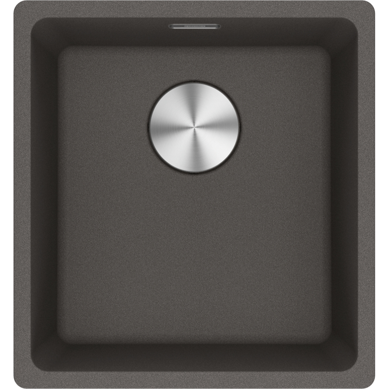 Maris - Onderbouwspoeltafel / 403 x 433 mm / 1 bak / Leigrijs