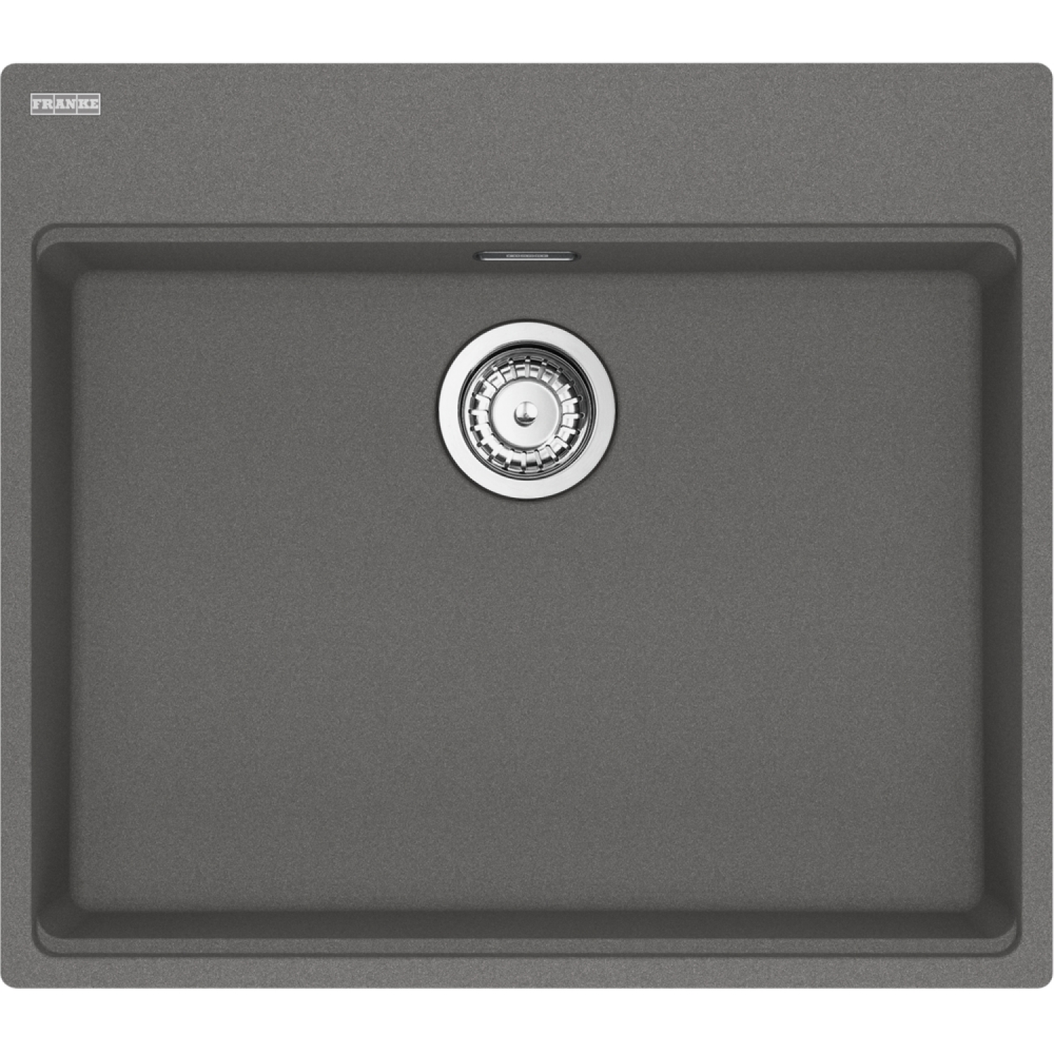 MARIS - Cuve à encastrer / 635 x 559 mm / Vidage Manuel / Gris pierre