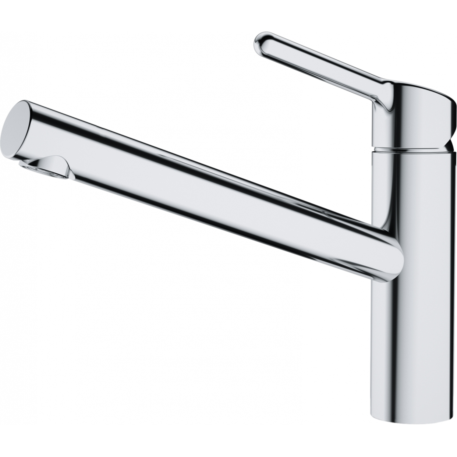 Orbit - Mitigeur à bec orientable / Levier haut / Chrome