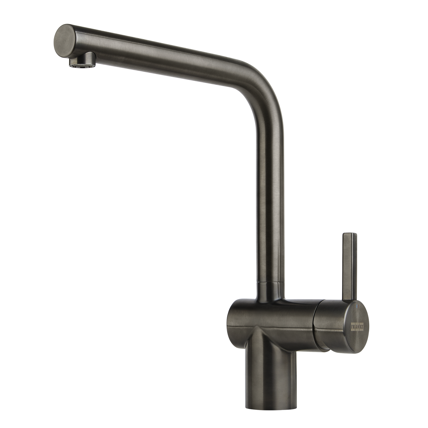 Atlas Neo - Eéngreepsmengkraan met zwenkbare uitloop / Side lever / Antraciet