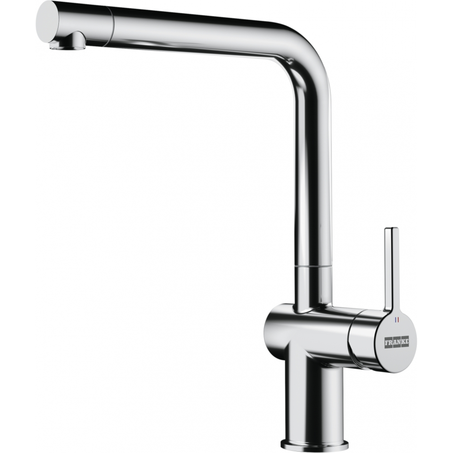 Active L - Mitigeur à bec orientable / Levier sur le côté / Chrome