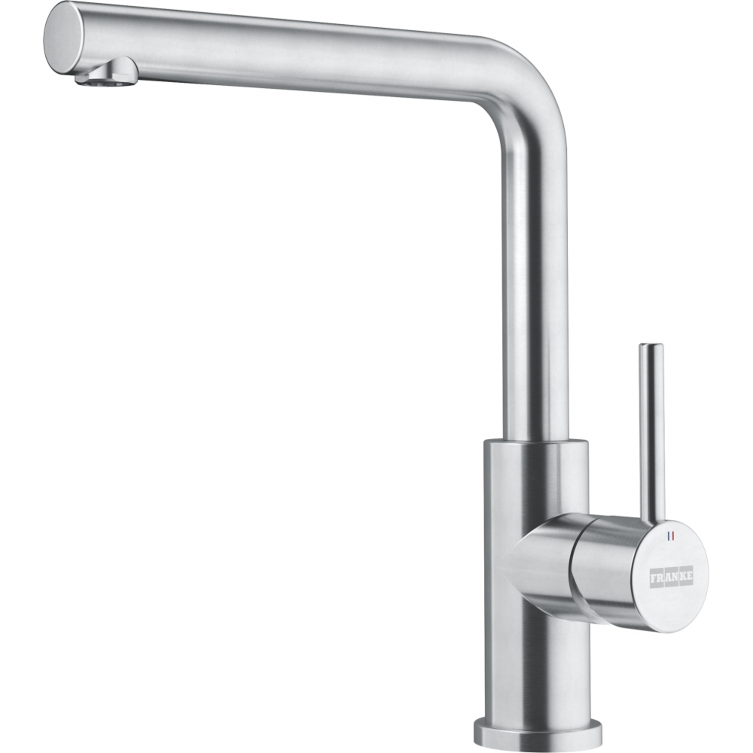 Smart Glenda - Eéngreepsmengkraan met zwenkbare uitloop / Side lever / RVS