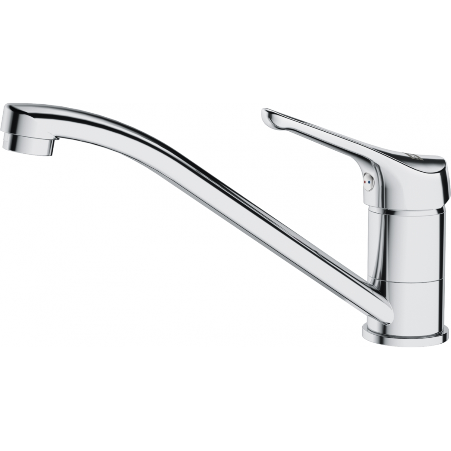 Basic - Mitigeur à bec orientable /Levier haut / Chrome