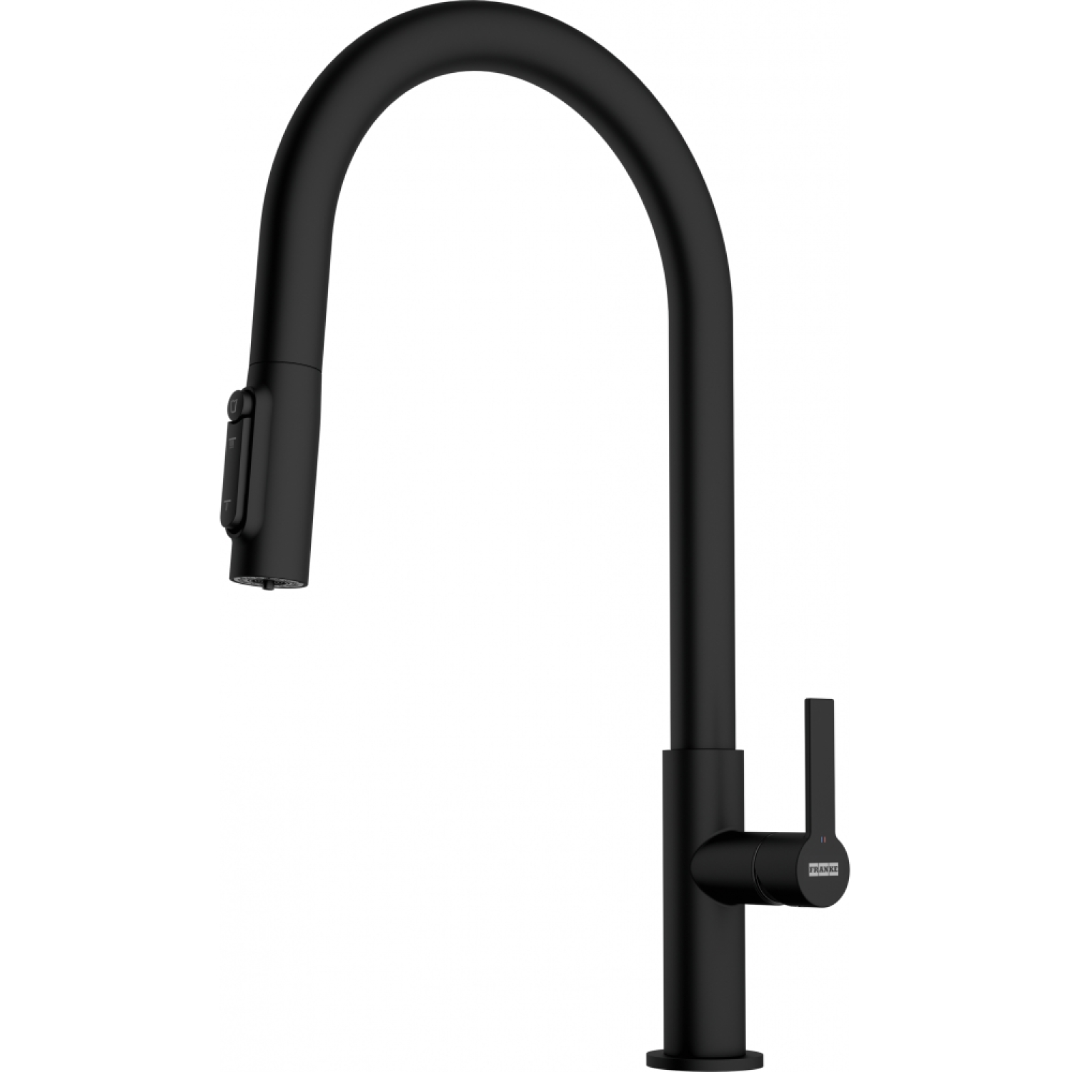 Maris Slim ClearWater J - Système de filtration à bec extractible / 2 jets / Levier sur le côté / Noir mat